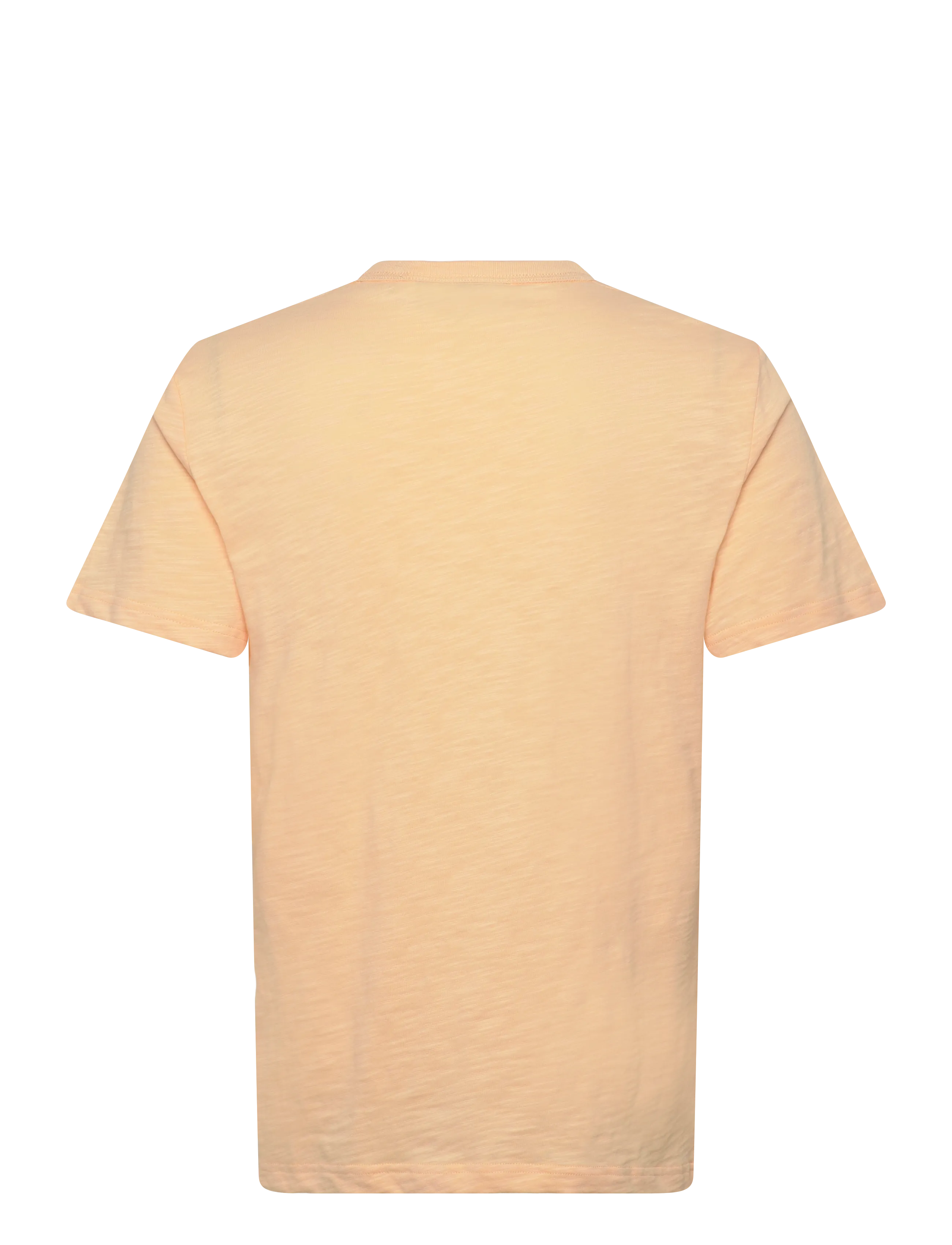 Morris - Watson Slub Tee - short-sleeved t-shirts - orange - 2