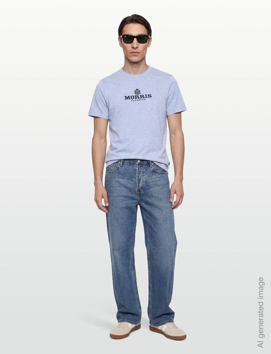 Morris - Brian Tee - lühikeste varrukatega t-särgid - blue - 0
