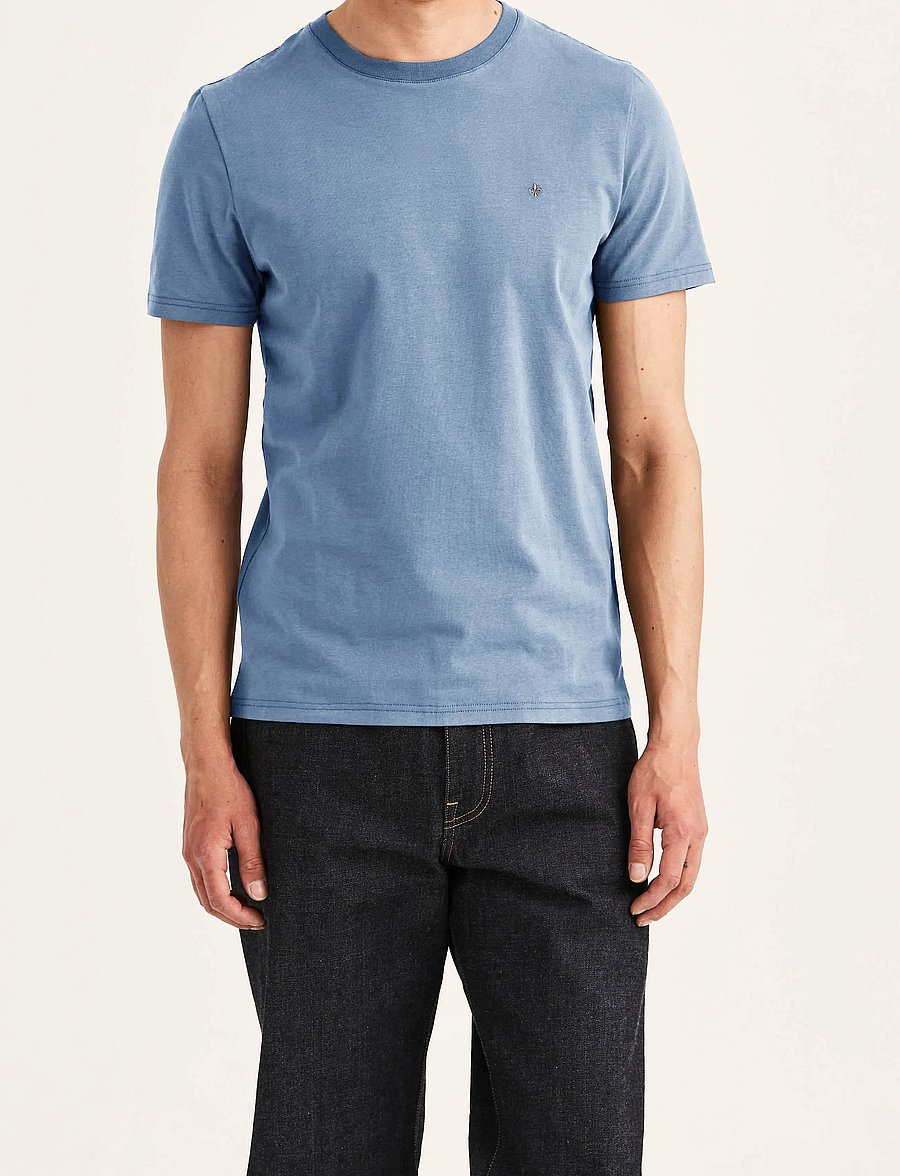 Morris - James Tee - short-sleeved t-shirts - blue - 0