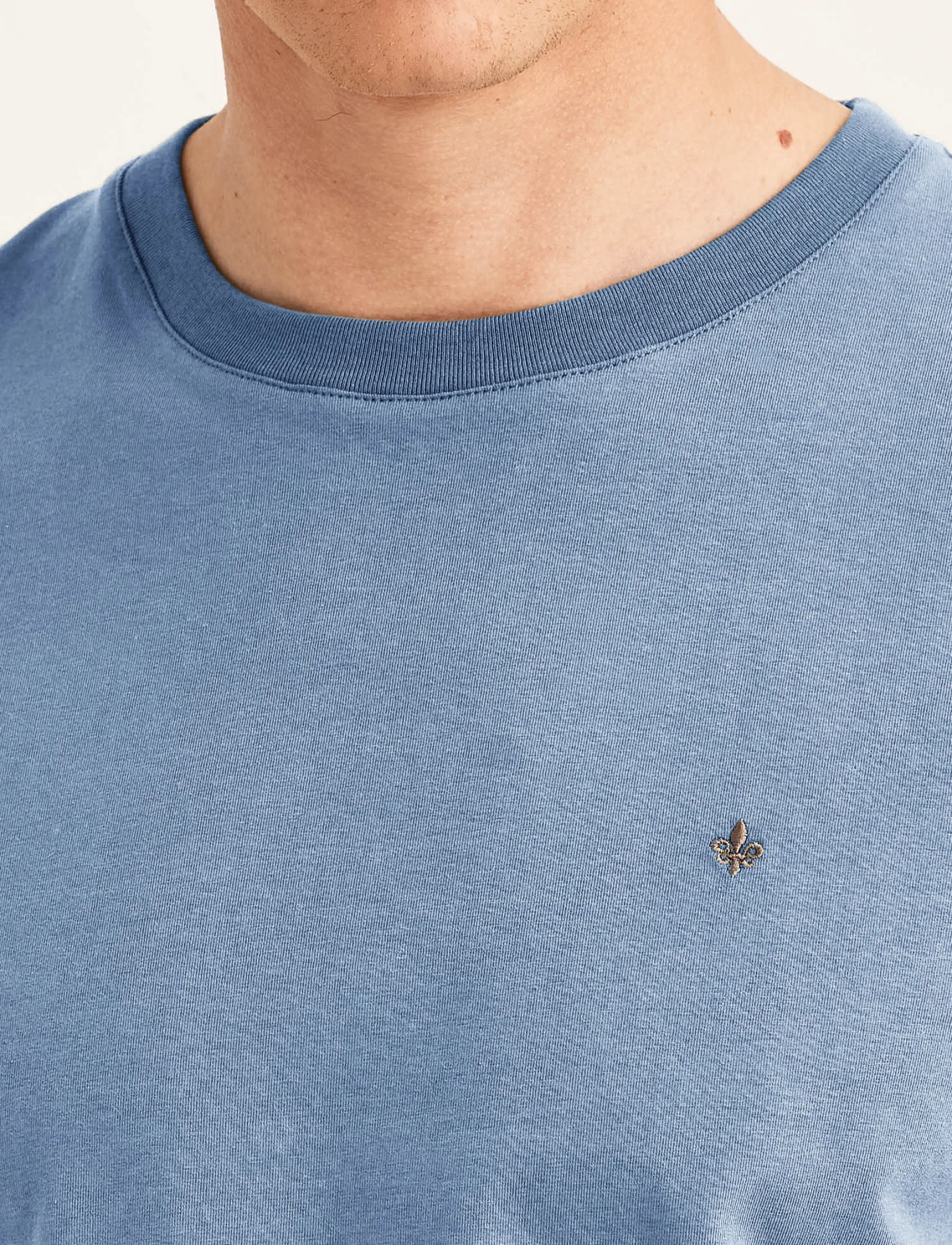 Morris - James Tee - short-sleeved t-shirts - blue - 5