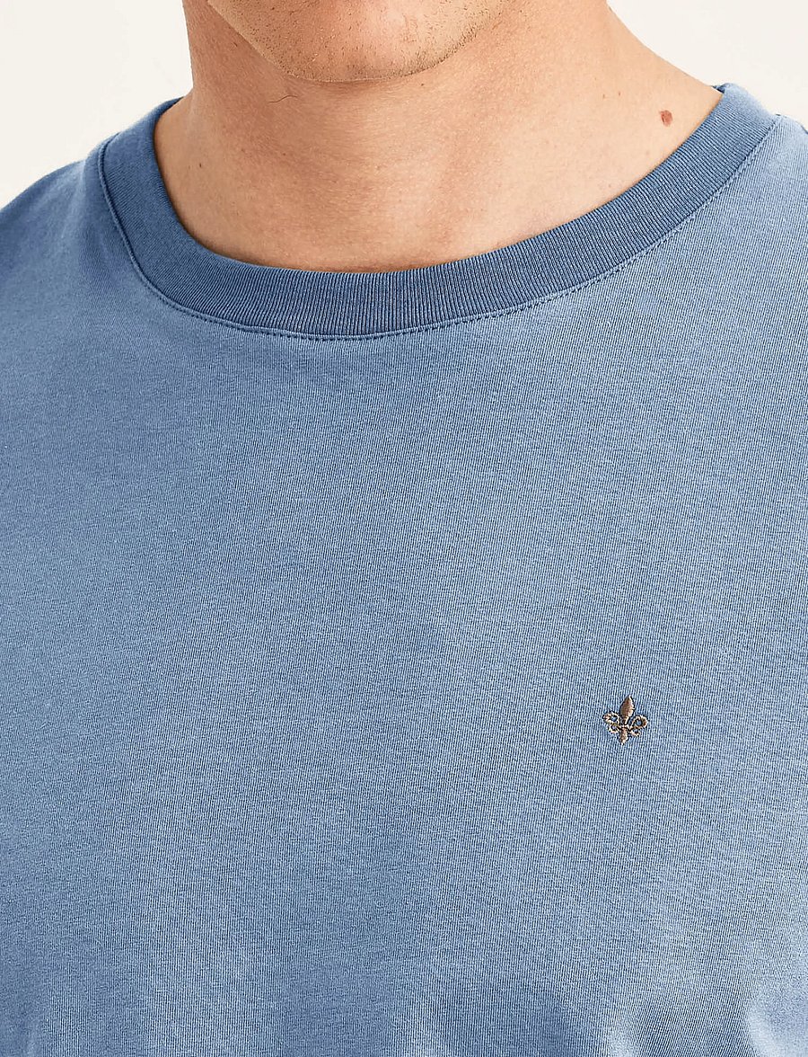 Morris - James Tee - short-sleeved t-shirts - blue - 5