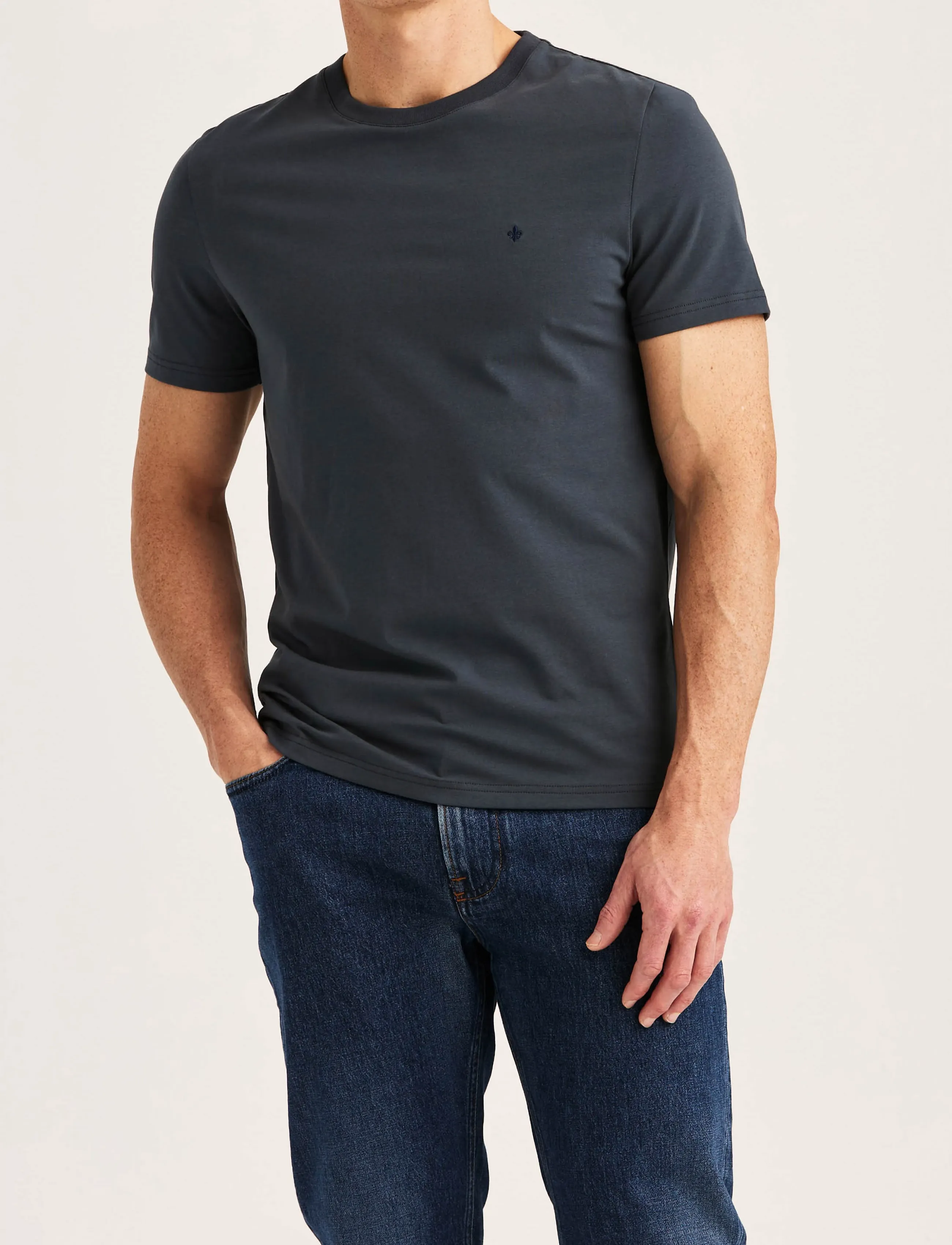 Morris James Tee - Morris Stockholm - GREY / grey