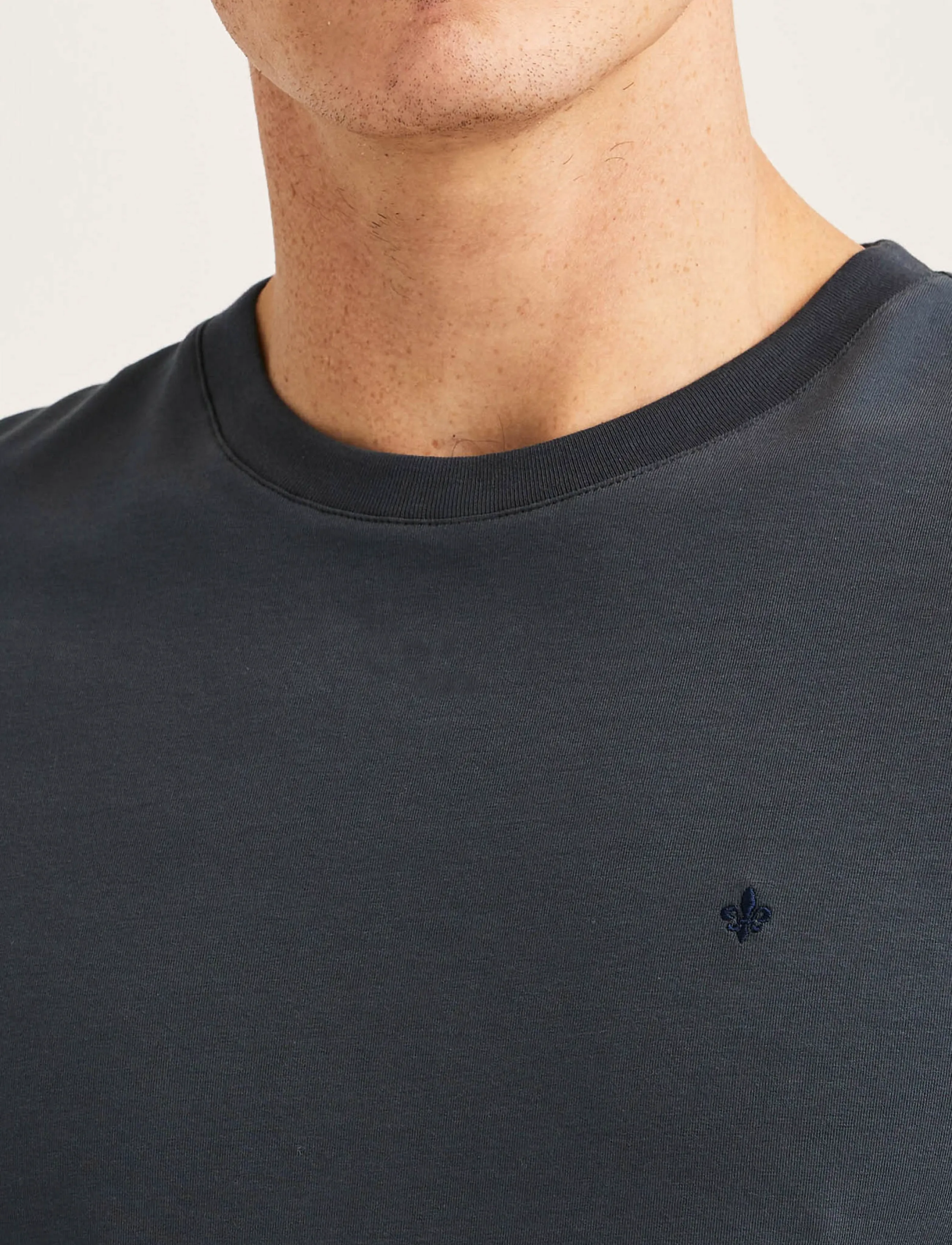 Morris - James Tee - short-sleeved t-shirts - grey - 5