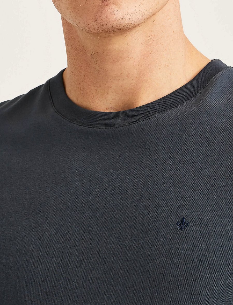 Morris - James Tee - short-sleeved t-shirts - grey - 5