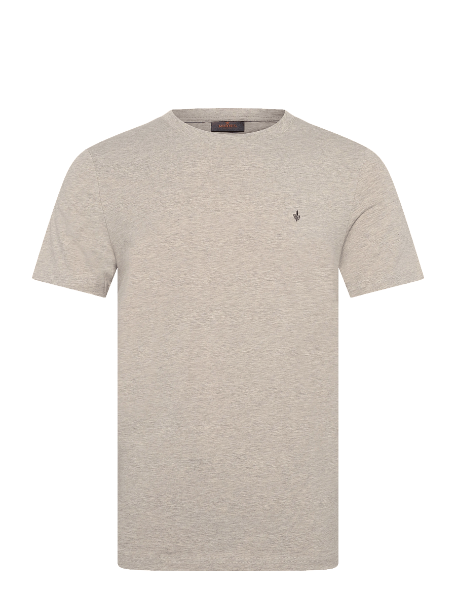 Morris - James Tee - kortärmade t-shirts - khaki - 1