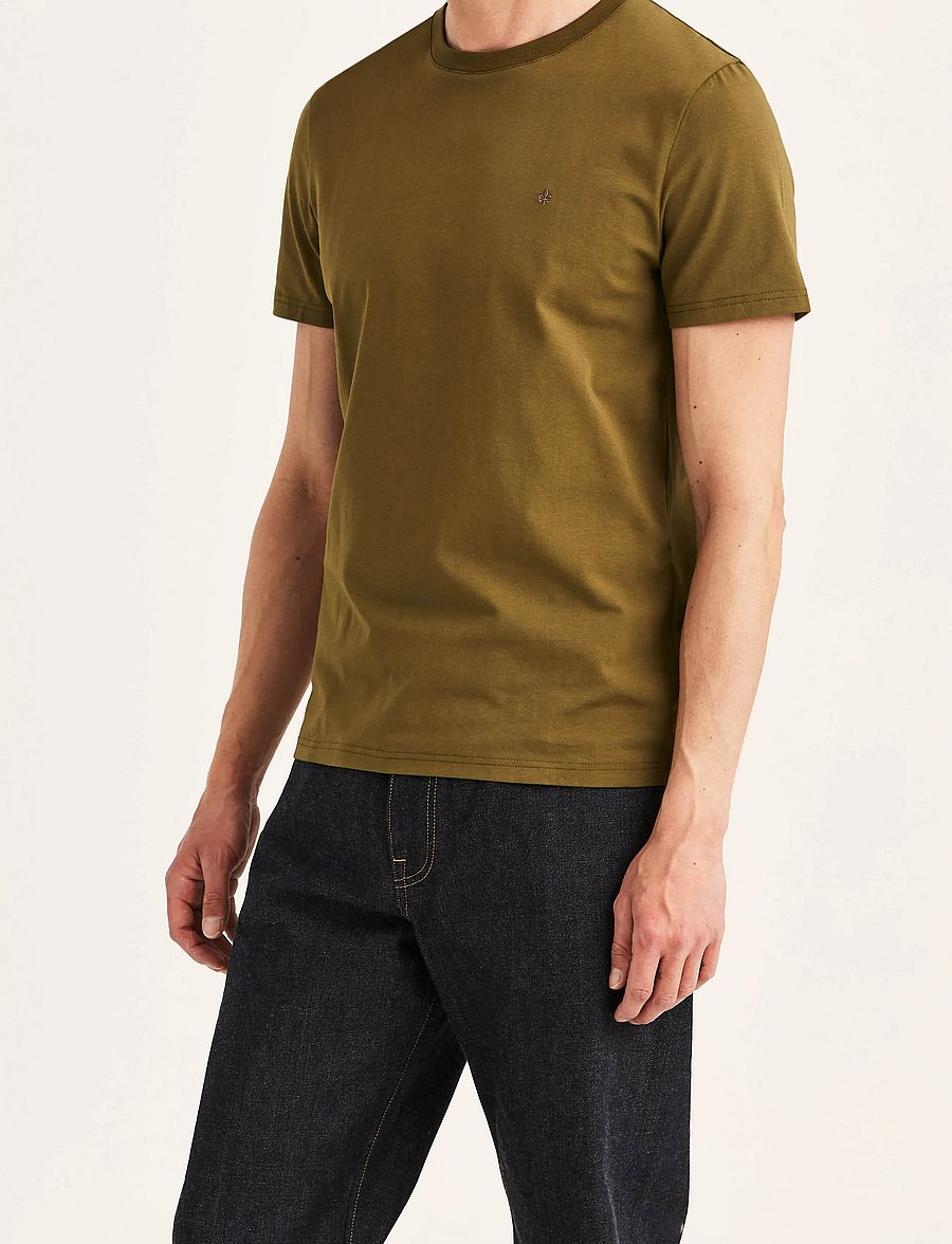 Morris - James Tee - short-sleeved t-shirts - olive - 0