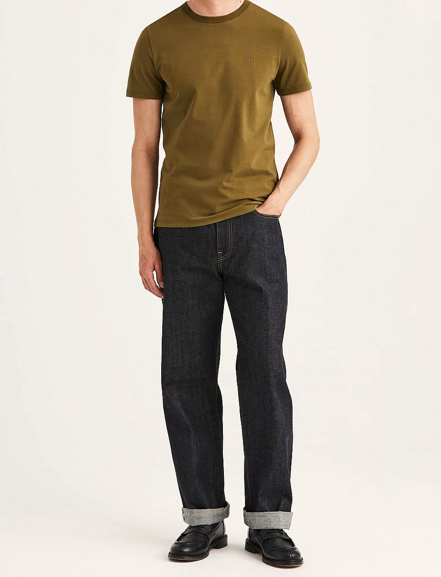 Morris - James Tee - short-sleeved t-shirts - olive - 3