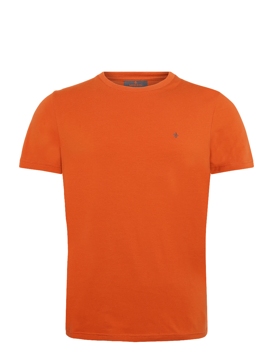 Morris - James Tee - short-sleeved t-shirts - orange - 1