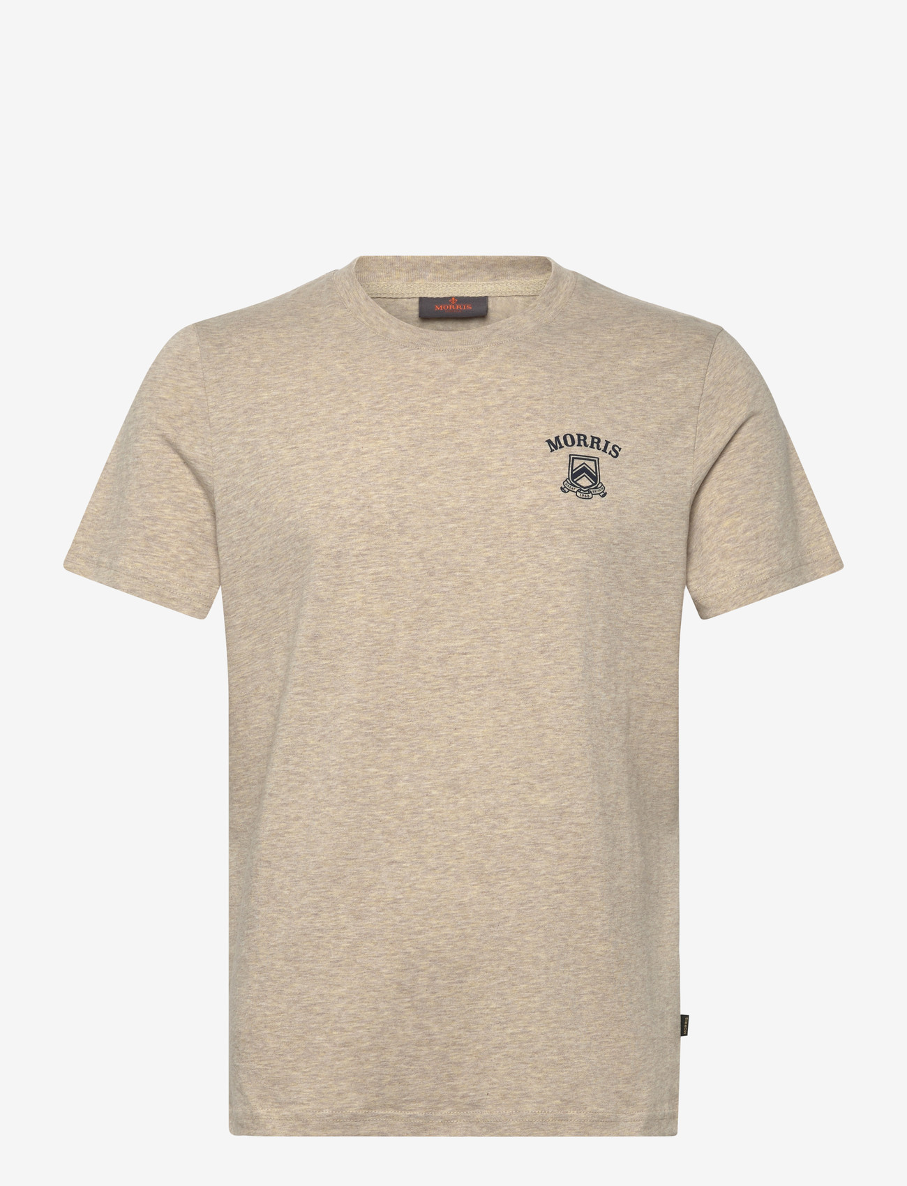 Morris - Morris Jersey Tee - kortærmede t-shirts - khaki - 0
