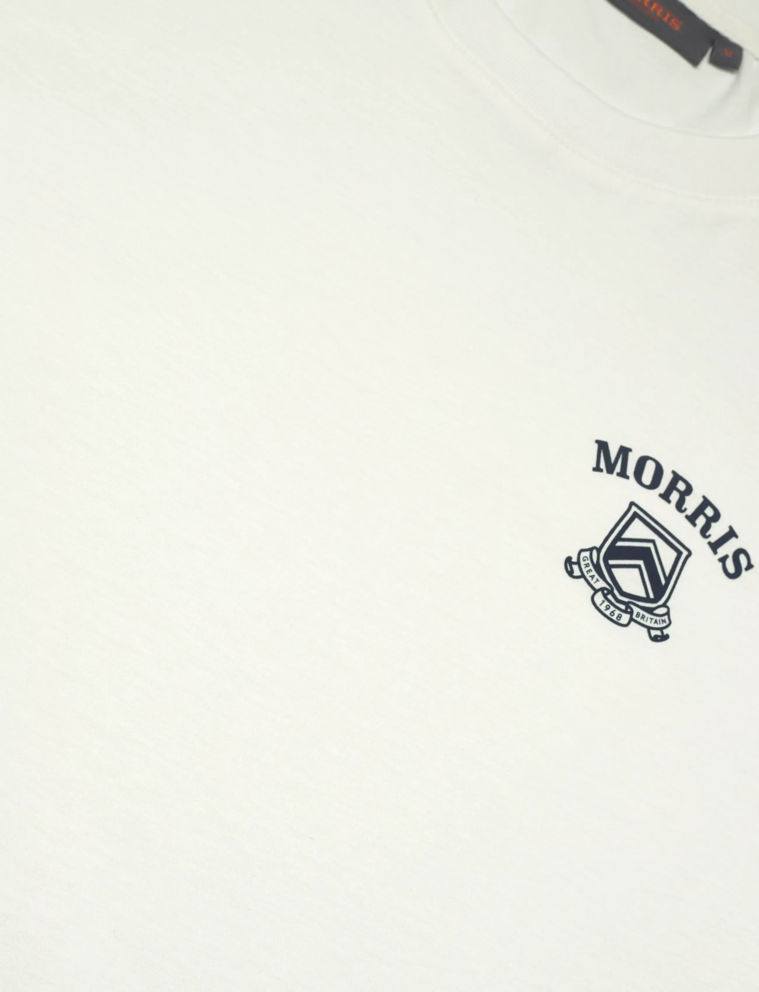 Morris - Morris Jersey Tee - kurzärmelige - off white - 5