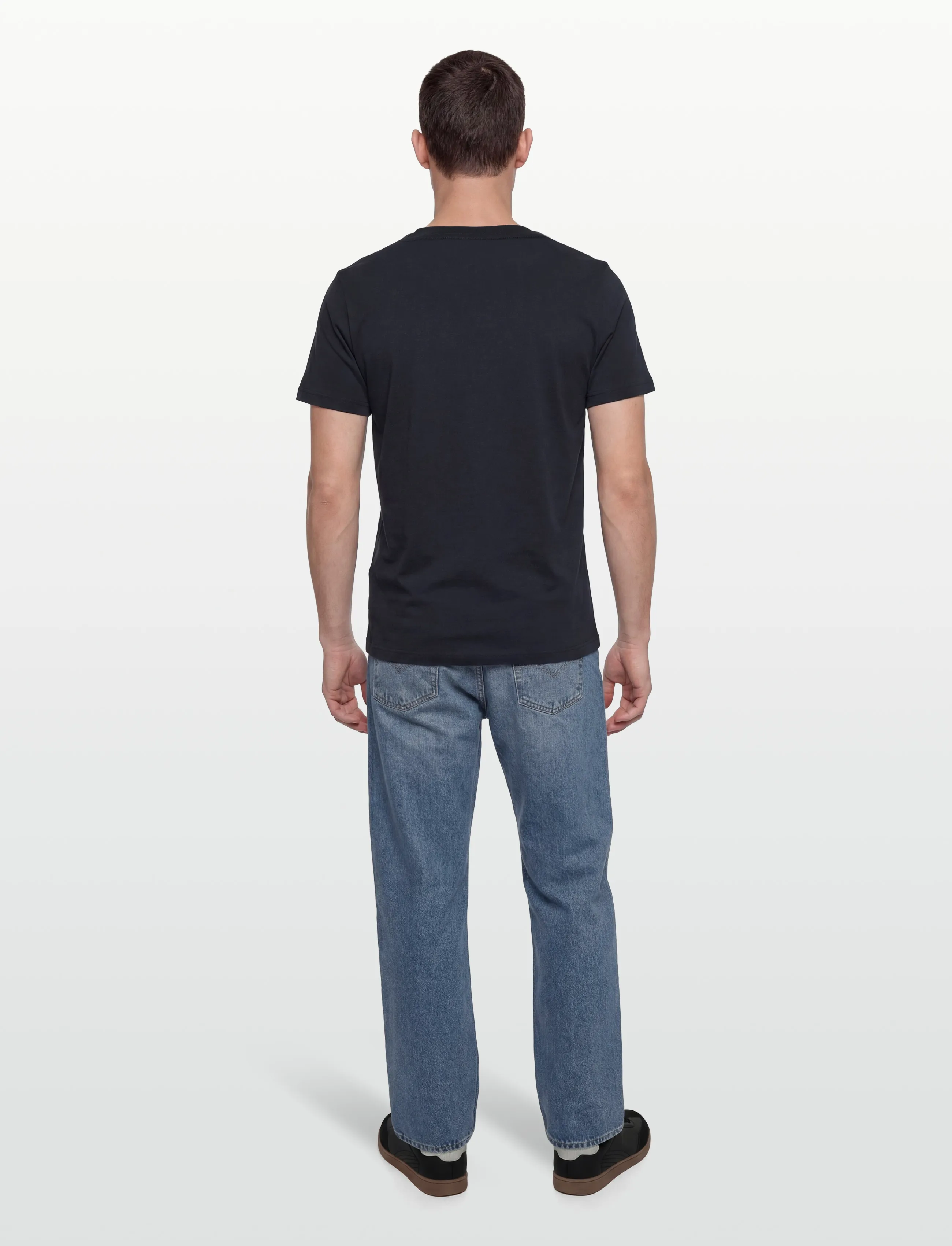 Morris - Morris Jersey Tee - short-sleeved t-shirts - old blue - 4
