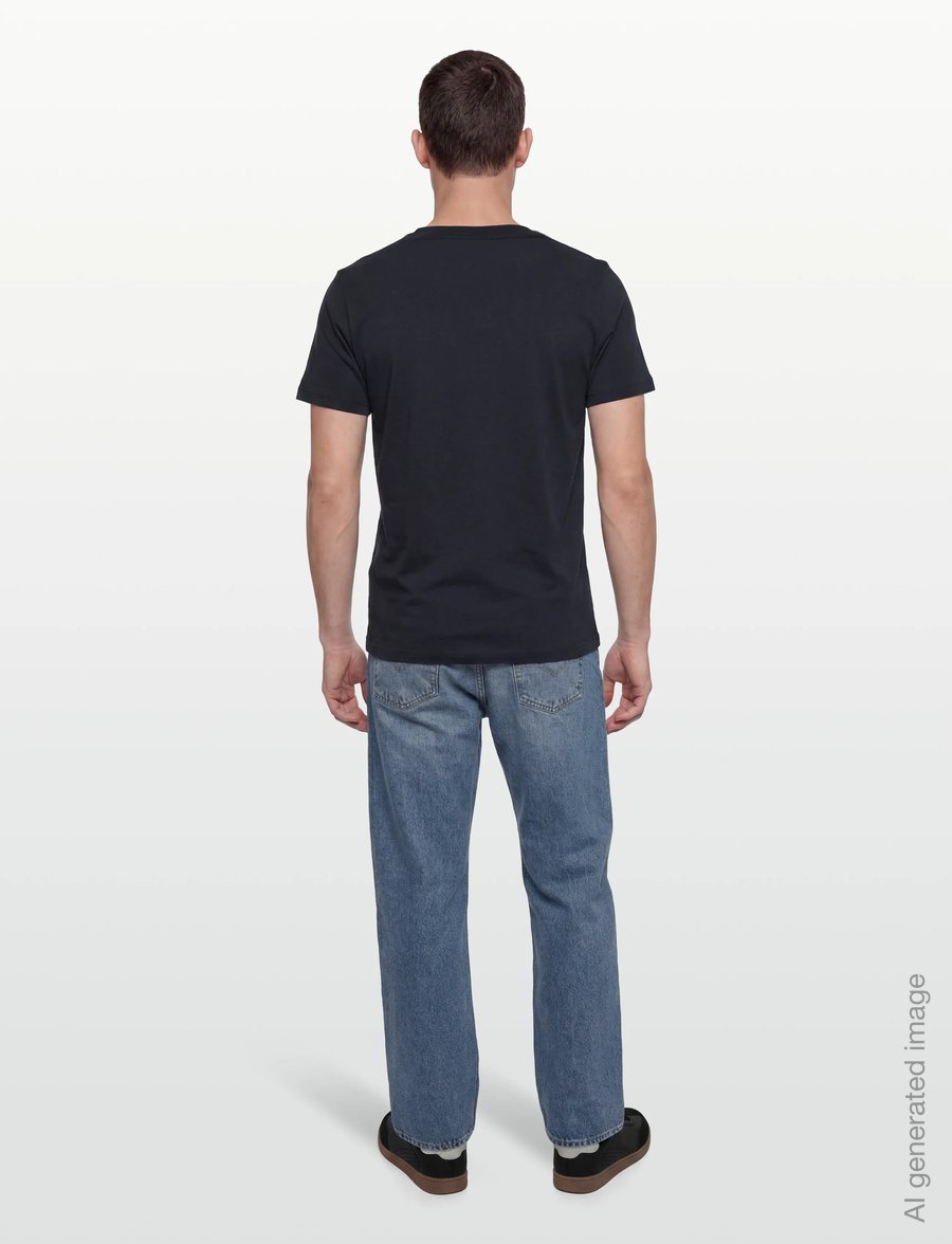 Morris - Morris Jersey Tee - kurzärmelige t-shirts - old blue - 4