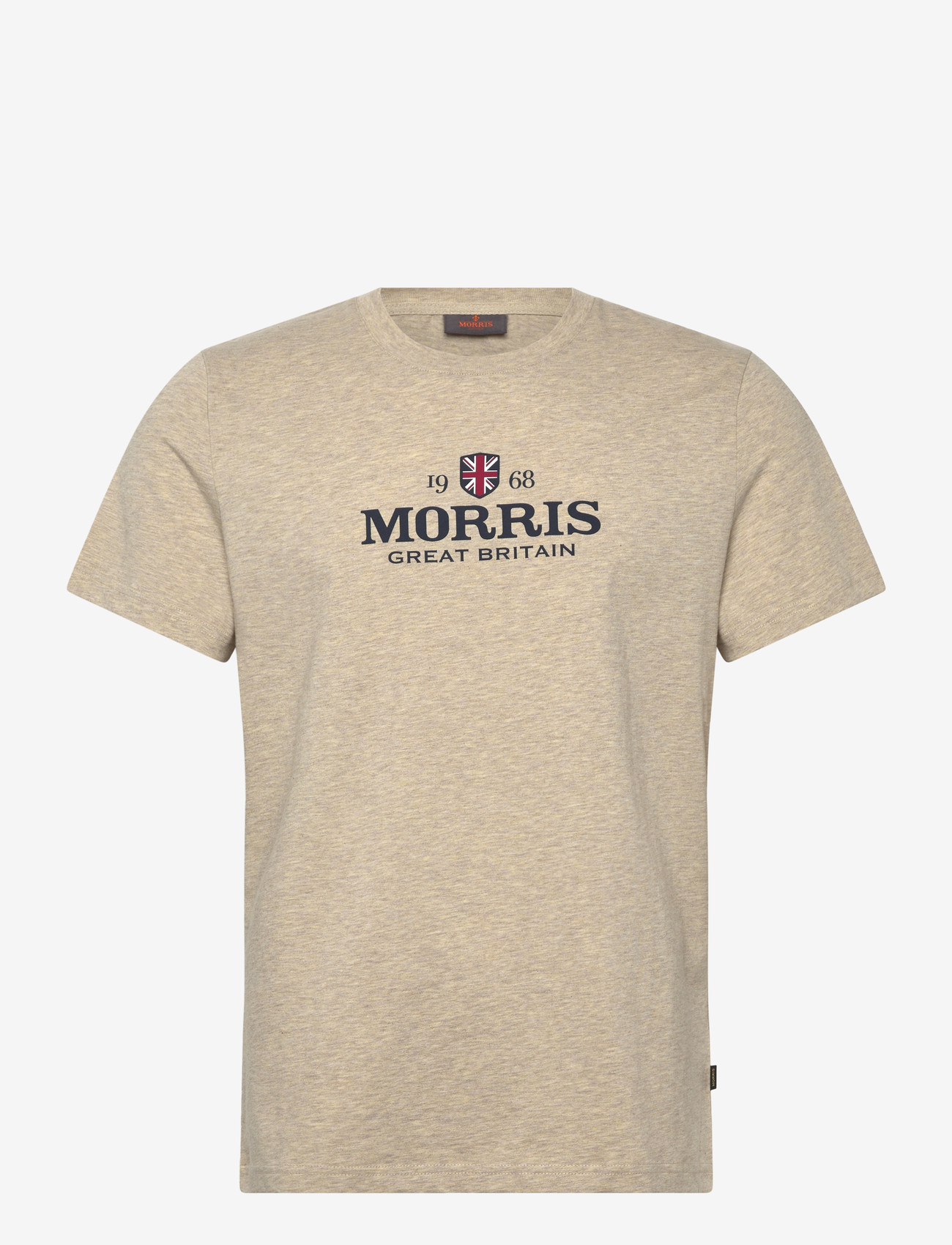Morris - Britain Jersey Tee - kortærmede t-shirts - khaki - 1