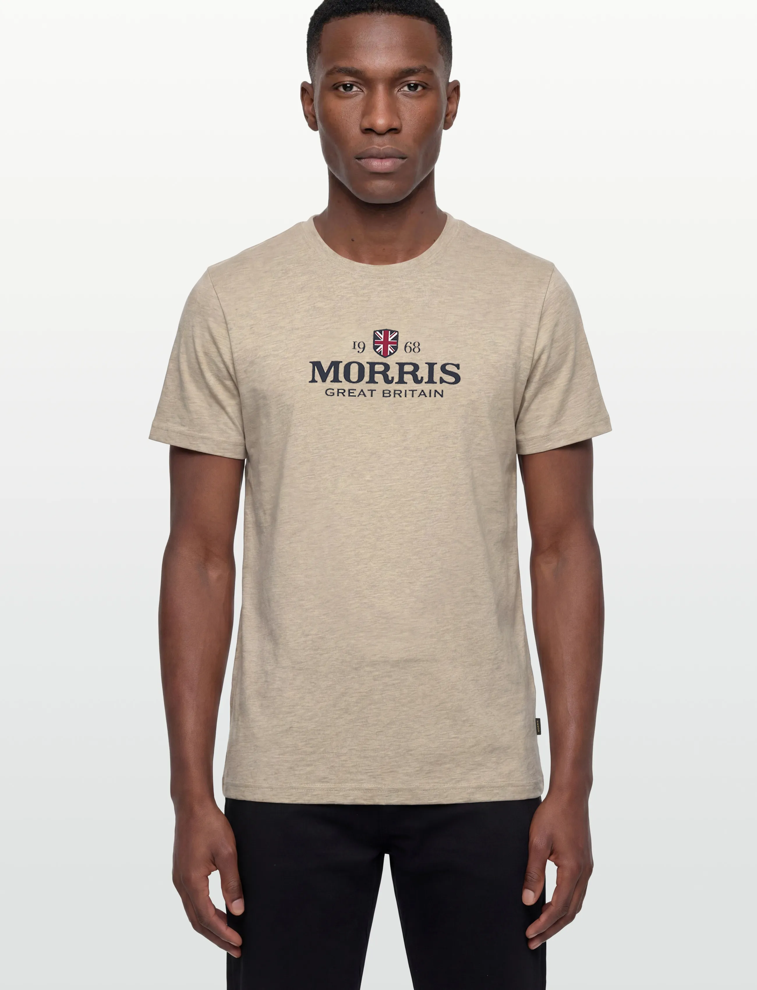 Morris - Britain Jersey Tee - short-sleeved t-shirts - khaki - 3