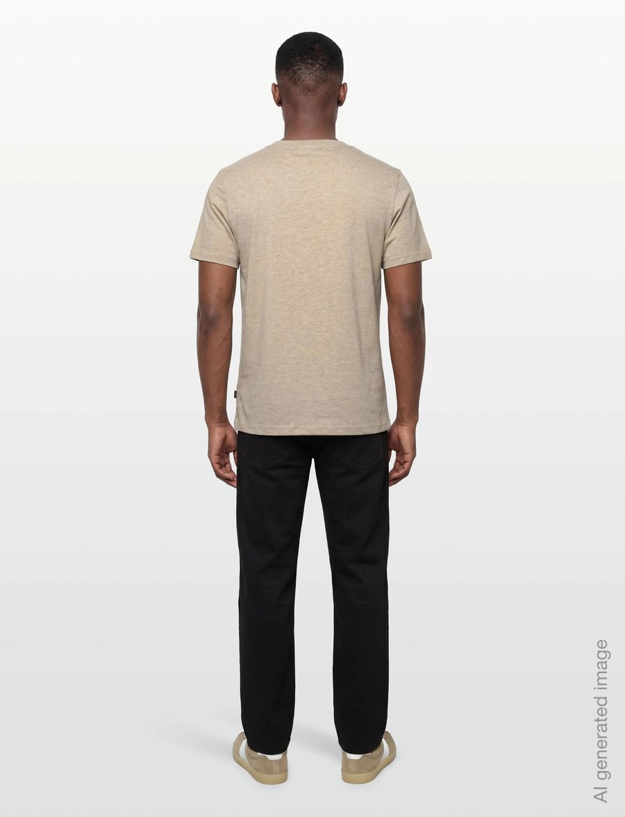Morris - Britain Jersey Tee - kortärmade t-shirts - khaki - 4