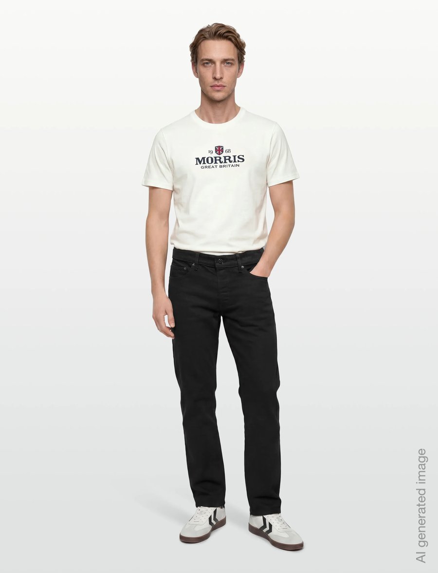 Morris - Britain Jersey Tee - lühikeste varrukatega t-särgid - off white - 0