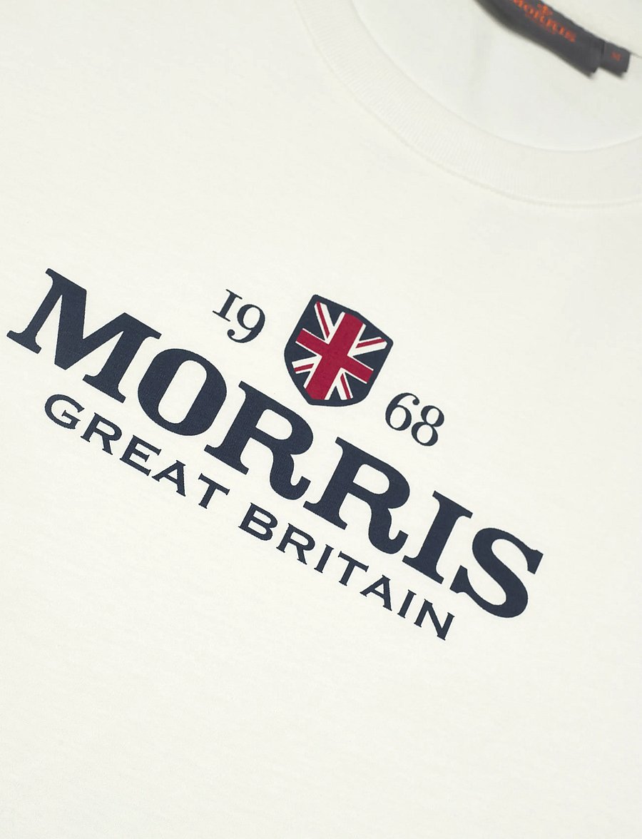 Morris - Britain Jersey Tee - lühikeste varrukatega t-särgid - off white - 5