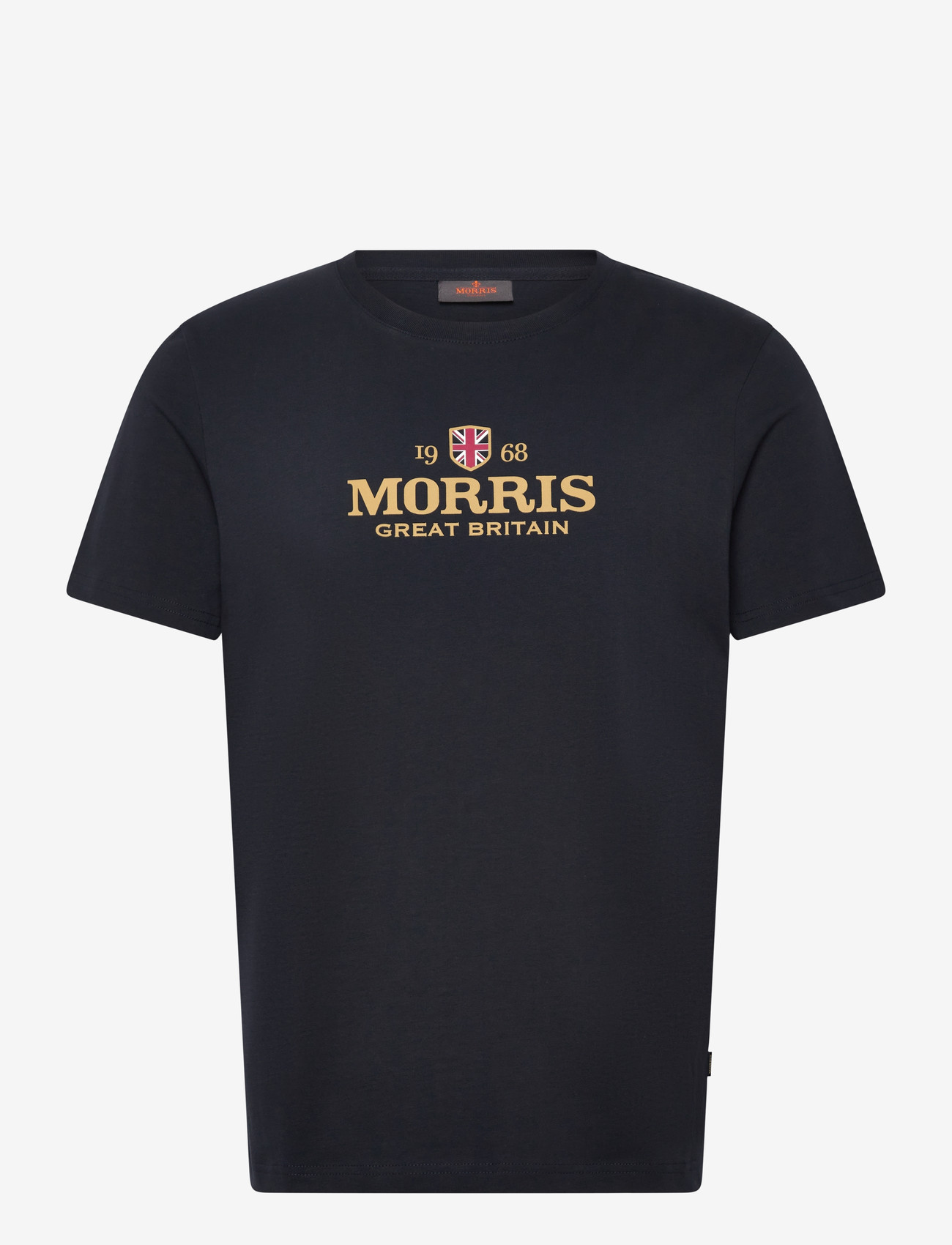 Morris - Britain Jersey Tee - kortärmade t-shirts - old blue - 0