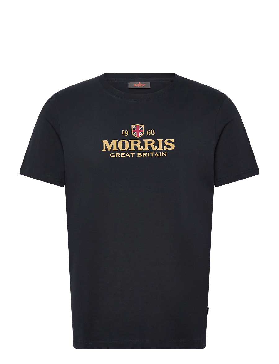 Morris - Britain Jersey Tee - short-sleeved t-shirts - old blue - 1