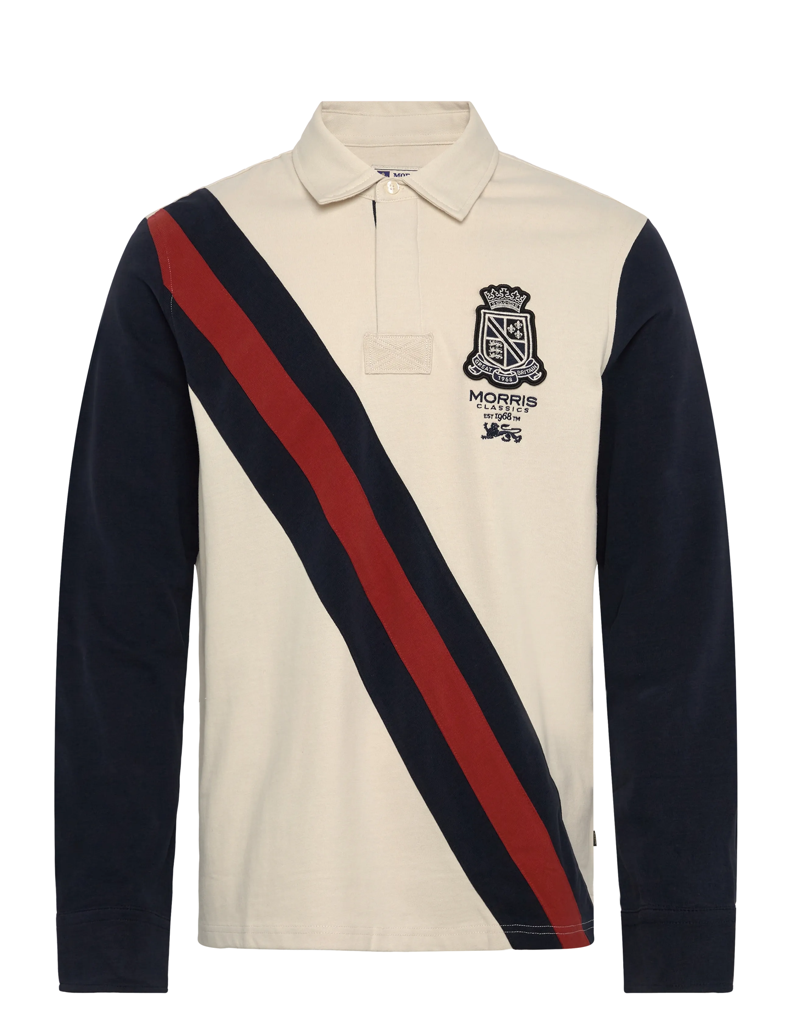 MORRIS Edward Rugger Cream - L - Herren