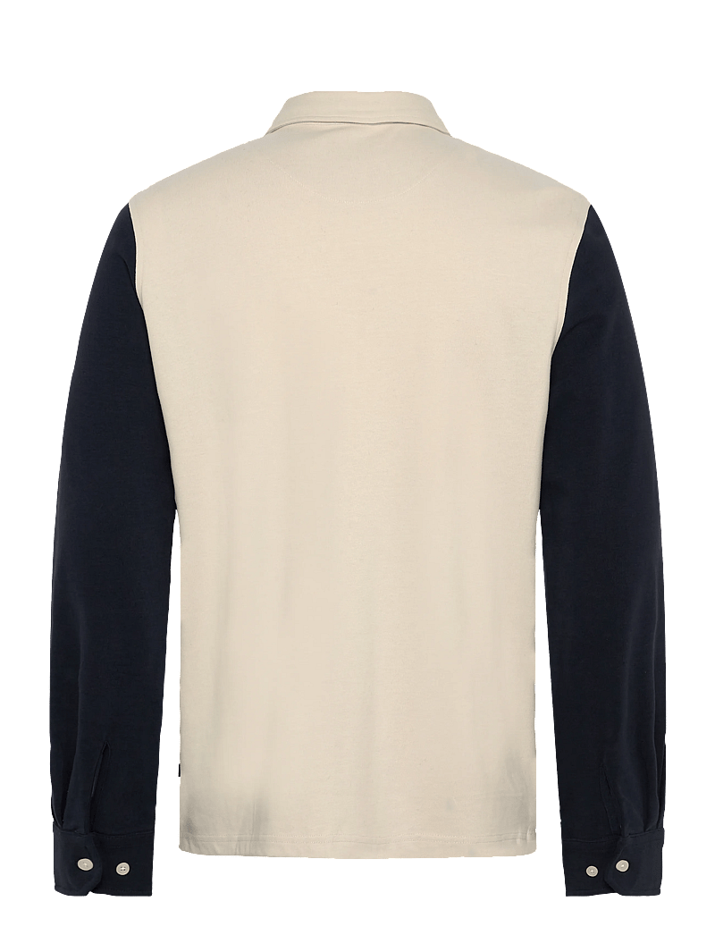 Morris - Edward Rugger - långärmade pikéer - off white - 2