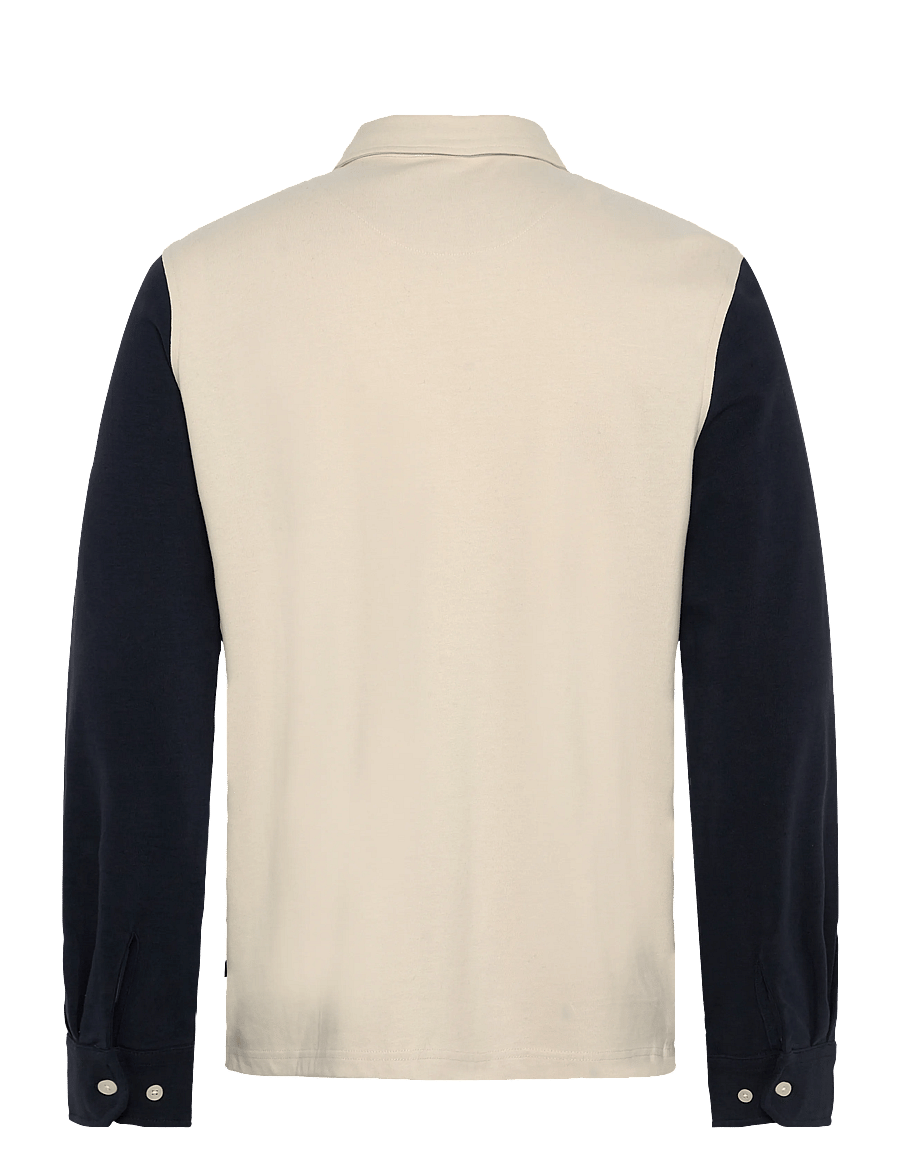 Morris - Edward Rugger - langærmede poloer - off white - 2