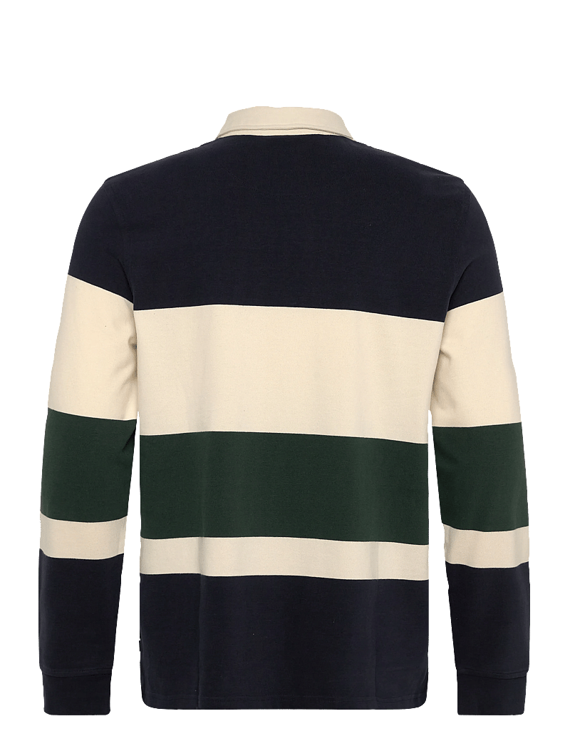 Morris - Edward Rugger - langärmelig - old blue - 2