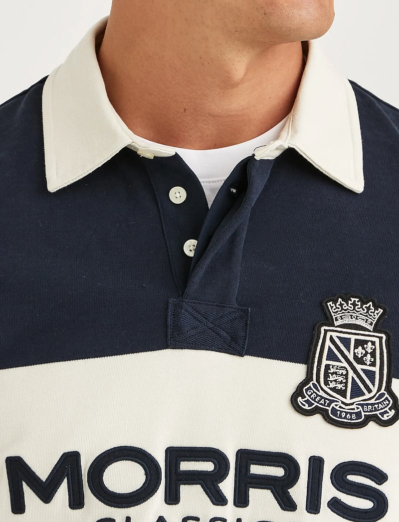 Morris - Edward Rugger - langärmelig - old blue - 5