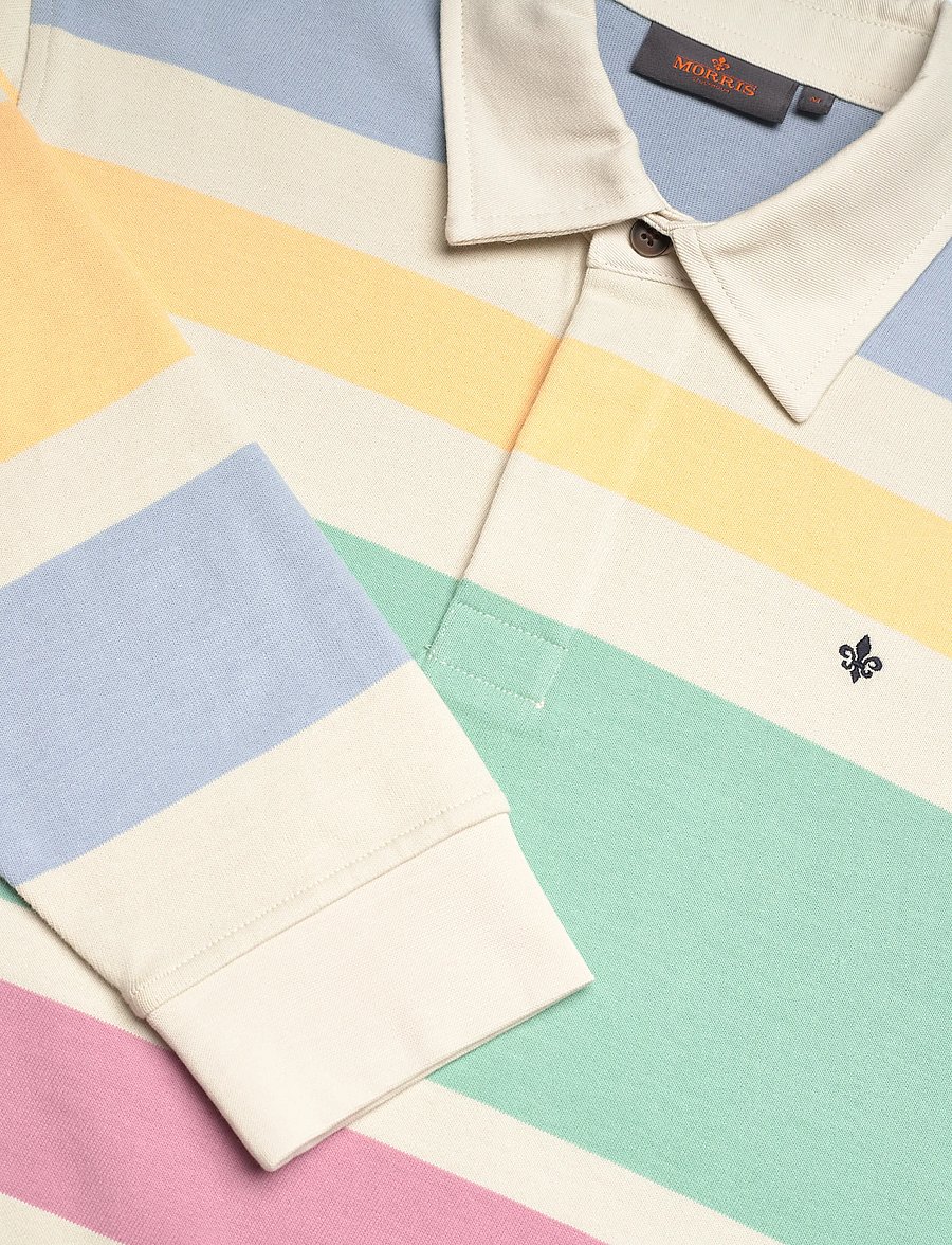 Morris - Weston Rugger - pikkade varrukatega polod - off white - 2