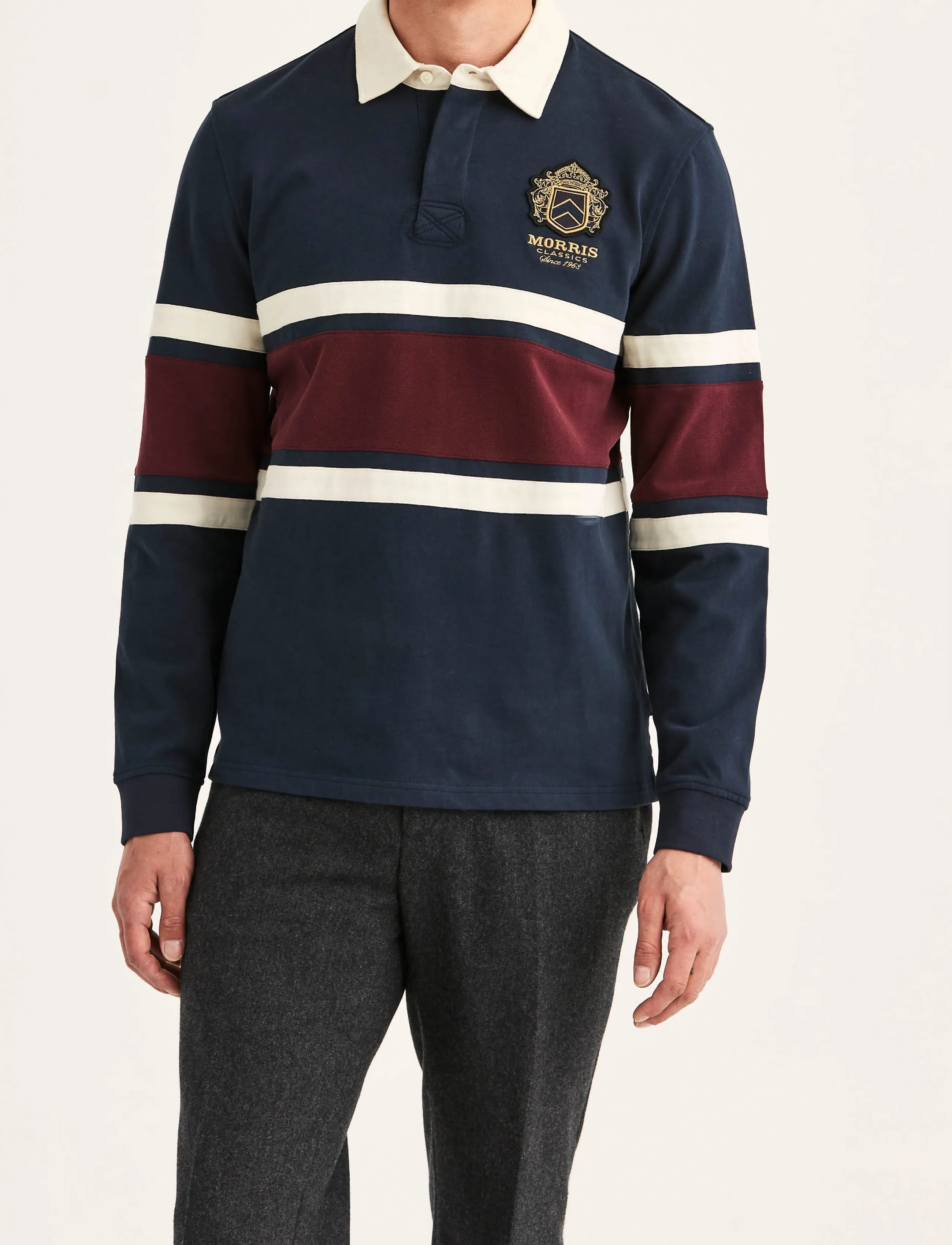 Morris Harold Rugger - Höstgarderoben - OLD BLUE / navy