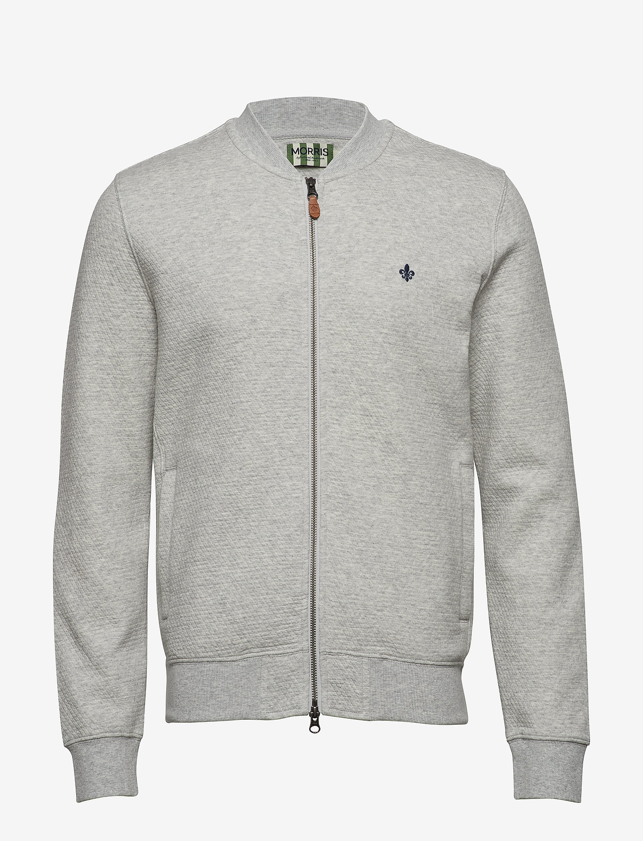 Morris - Redford Zip Sweatshirt - grey - 0
