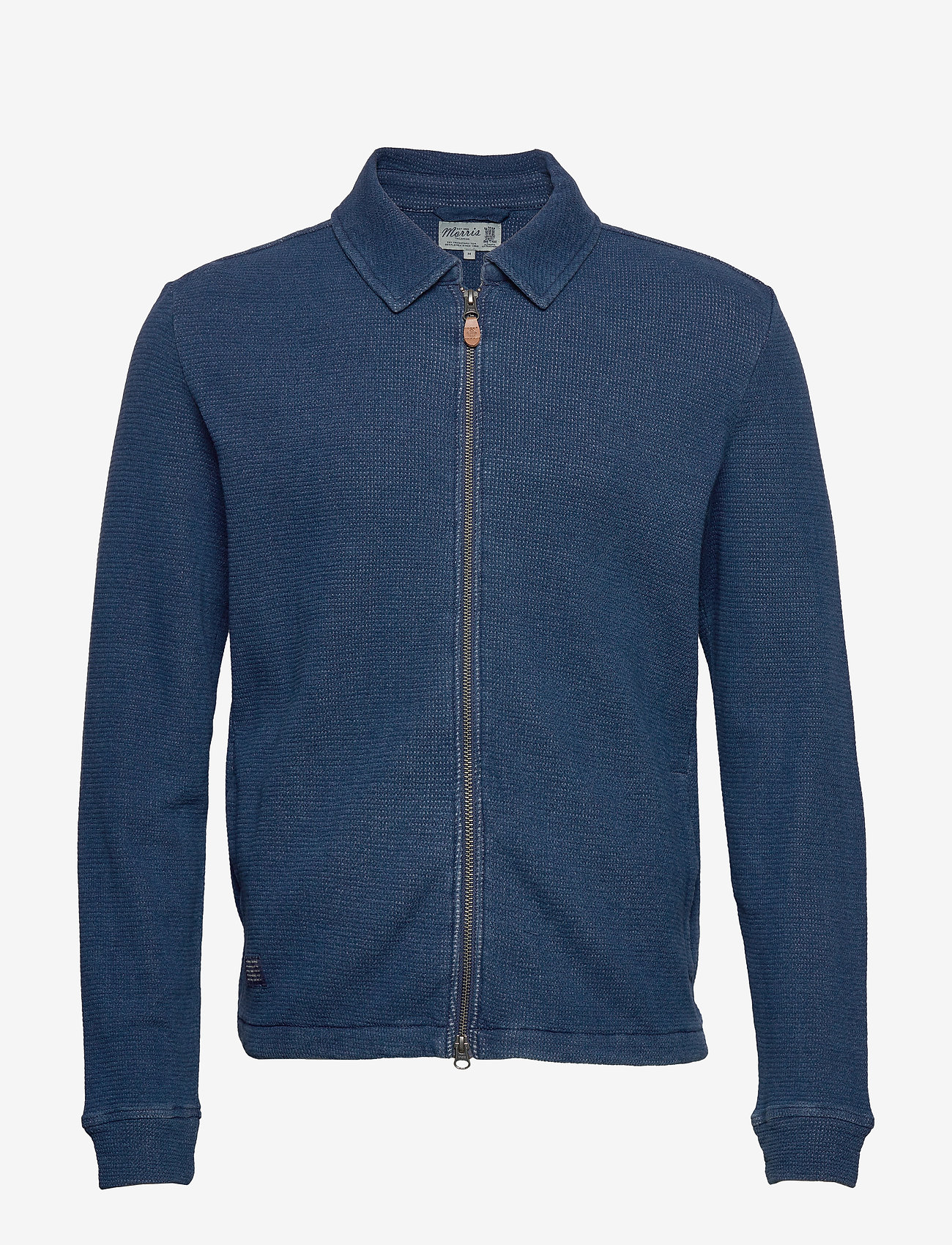 Morris - Romolo Zip Sweatshirt - blue - 0