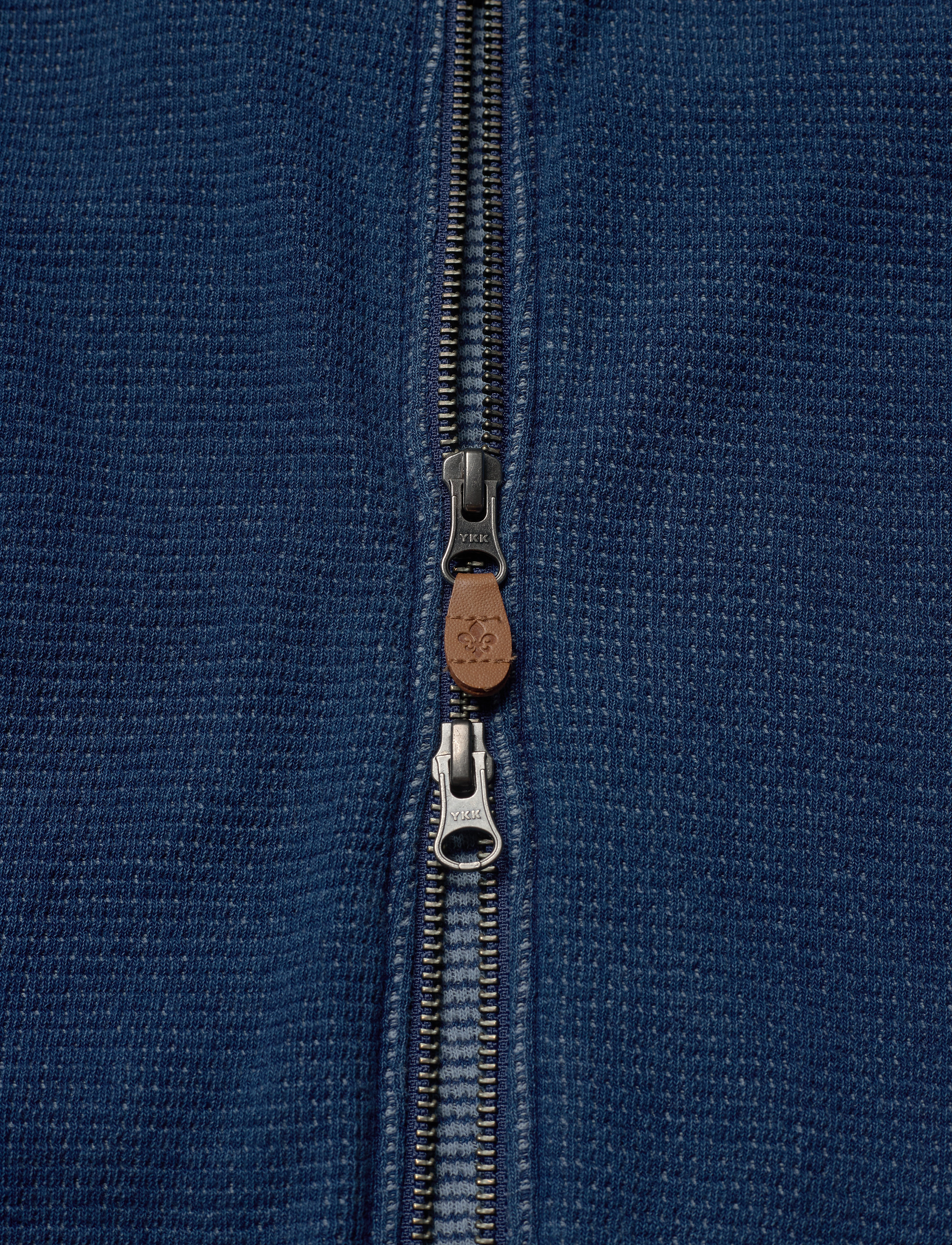 Morris - Romolo Zip Sweatshirt - blue - 4