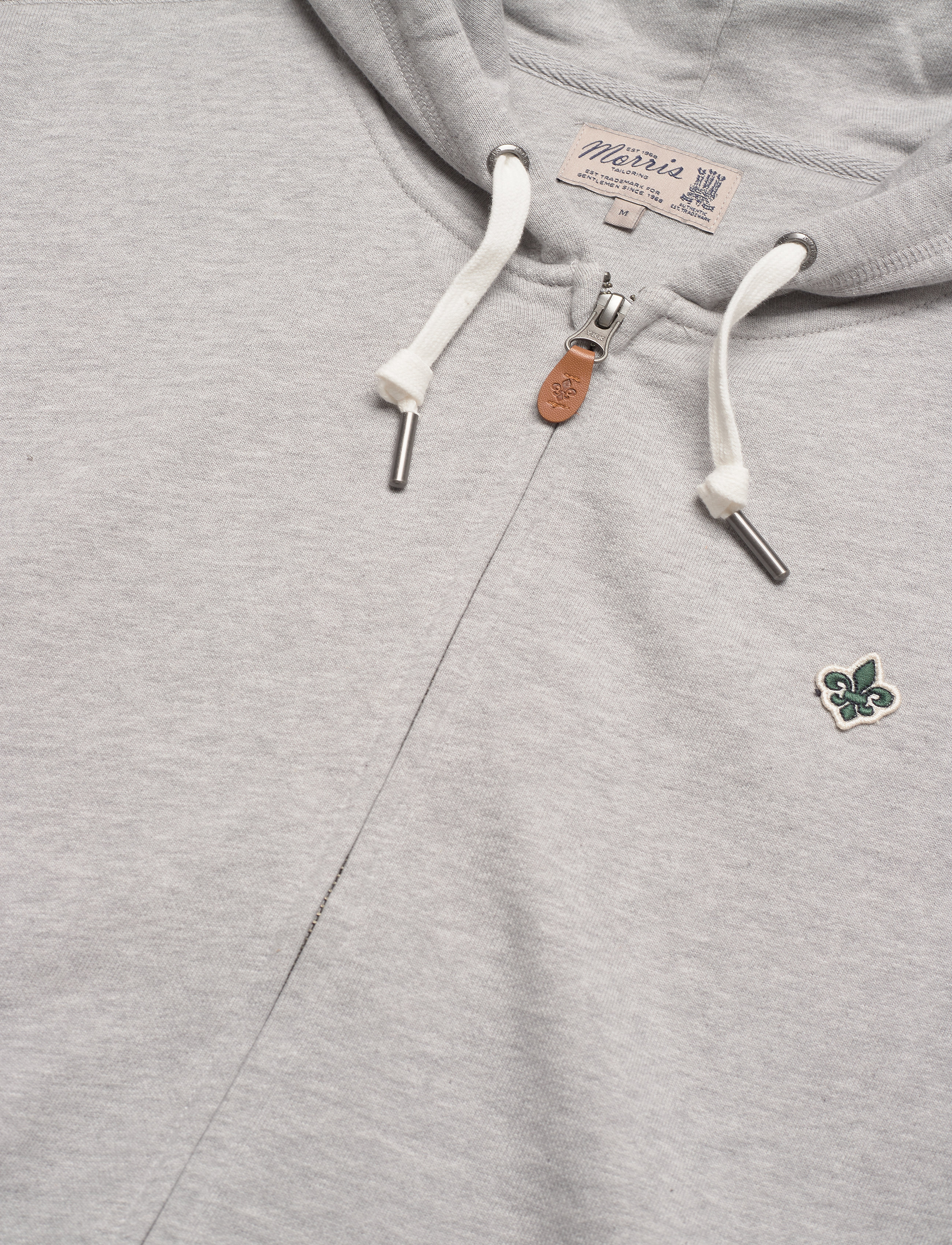 Morris - Berkley Zip Hood - grey - 2