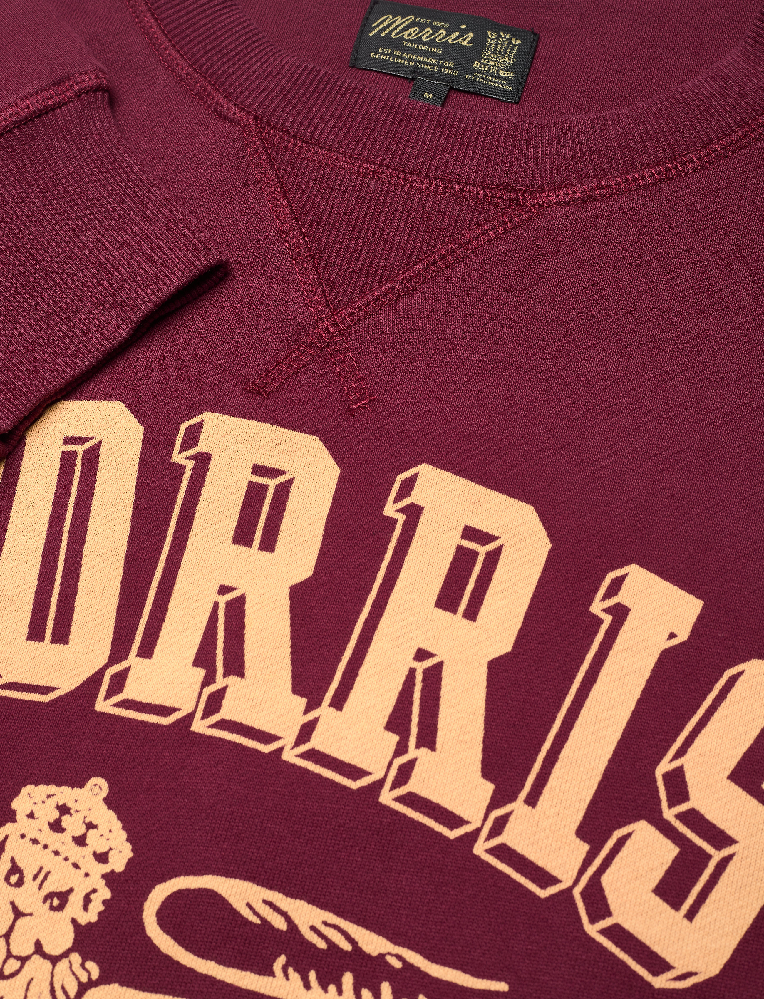 Morris - Chilton Sweatshirt - wine red - 2