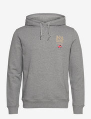 Morris - Trenton Hood - basic overhemden - grey - 0