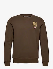Morris - Trenton Sweatshirt - sweatshirts - brown - 0