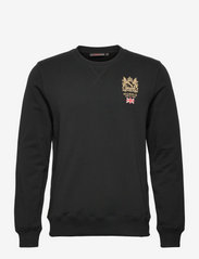 Morris - Trenton Sweatshirt - chemises basiques - dark grey - 0