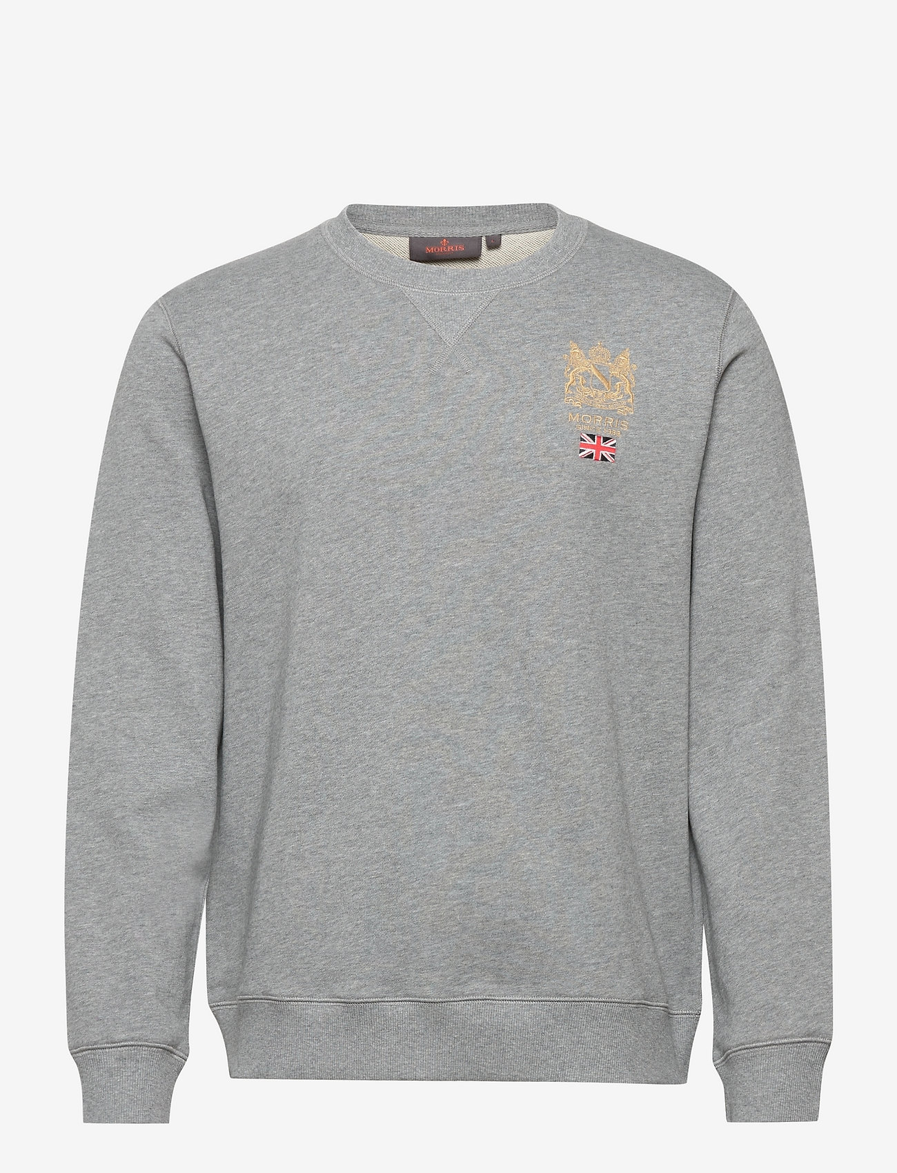 Morris - Trenton Sweatshirt - sweatshirts - grey - 0