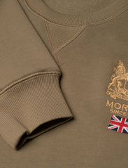 Morris - Trenton Sweatshirt - sportiska stila džemperi - olive - 2