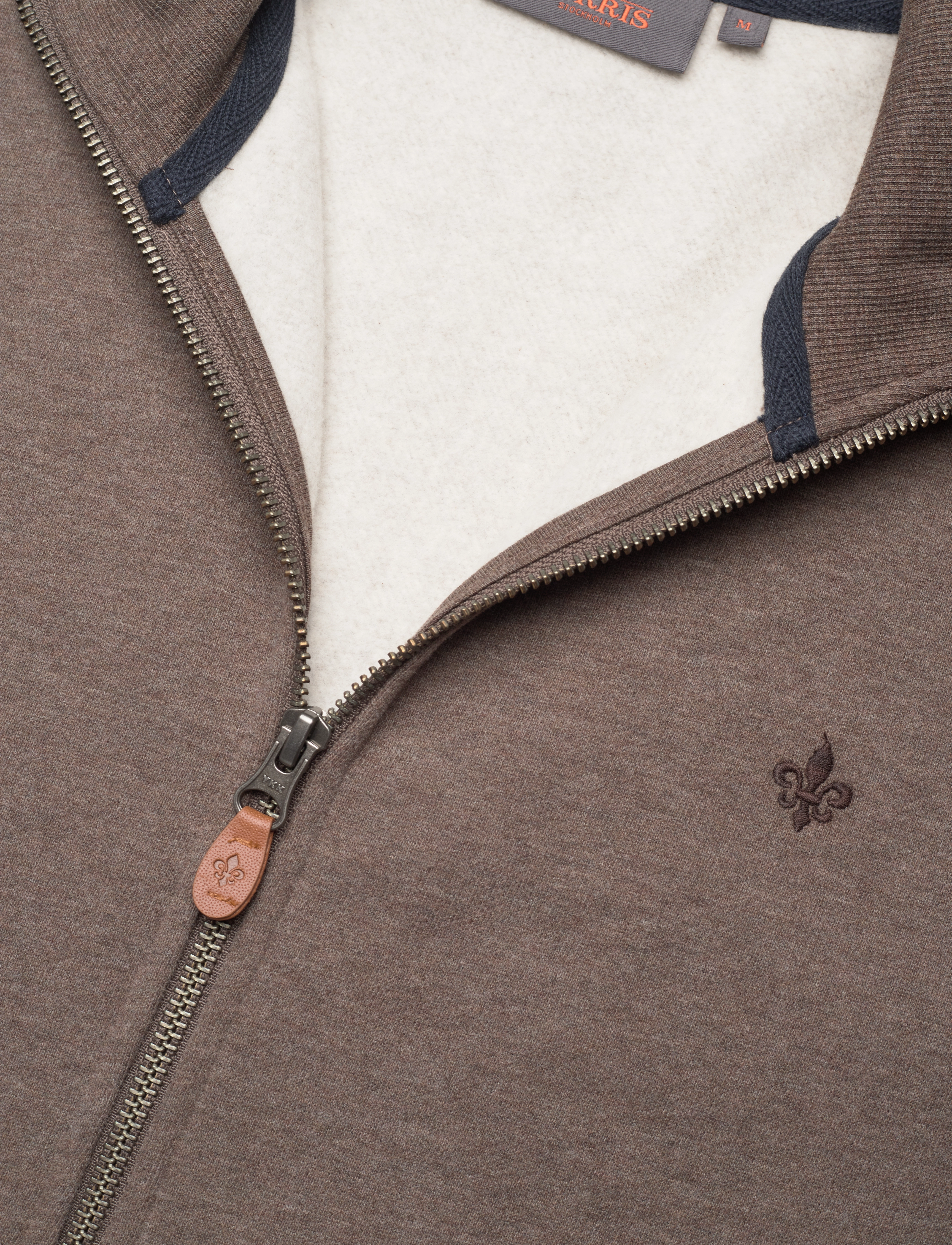 Morris - Warren Zip Cardigan - brown - 2