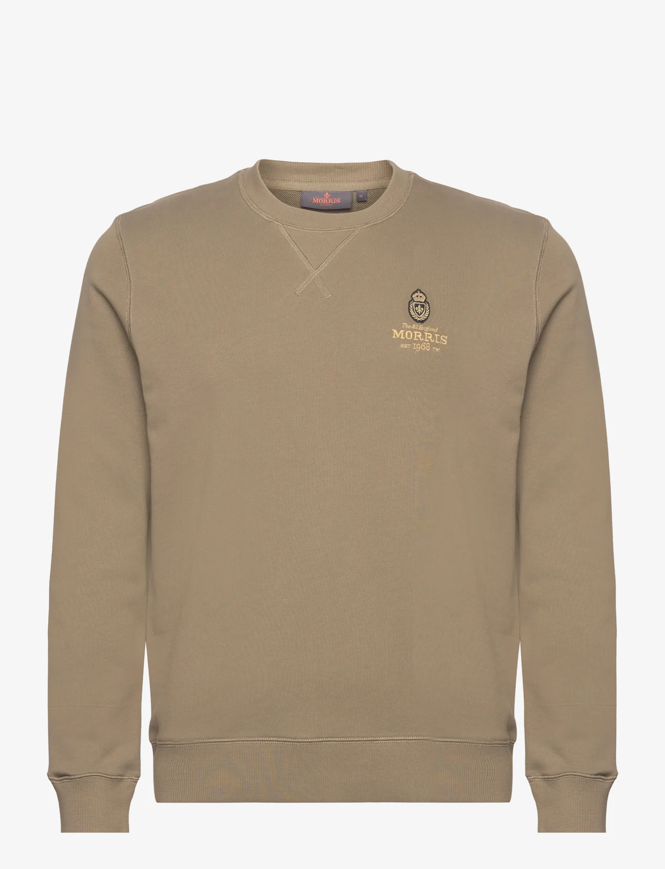 Morris - Carter Sweatshirt - sportiska stila džemperi - olive - 0