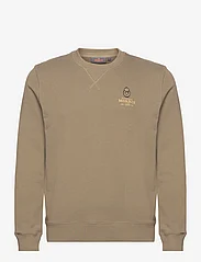 Morris - Carter Sweatshirt - sportiska stila džemperi - olive - 0