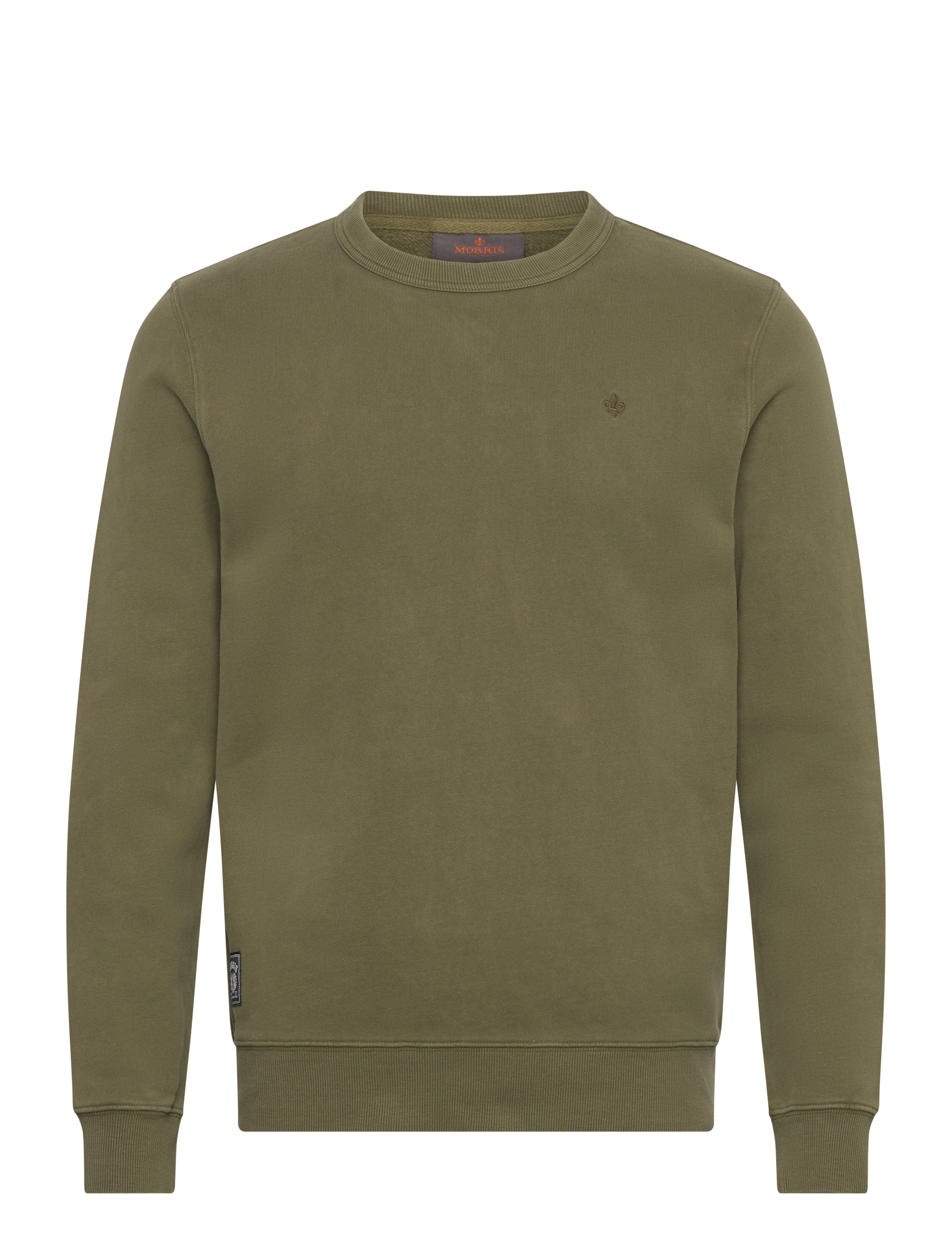 Morris Brandon Lily Washed Sweatshirt - Sweatshirts - OLIVE / green