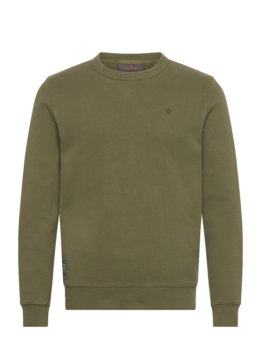 Morris - Brandon Lily Washed Sweatshirt - shop by occasion - olive - 0