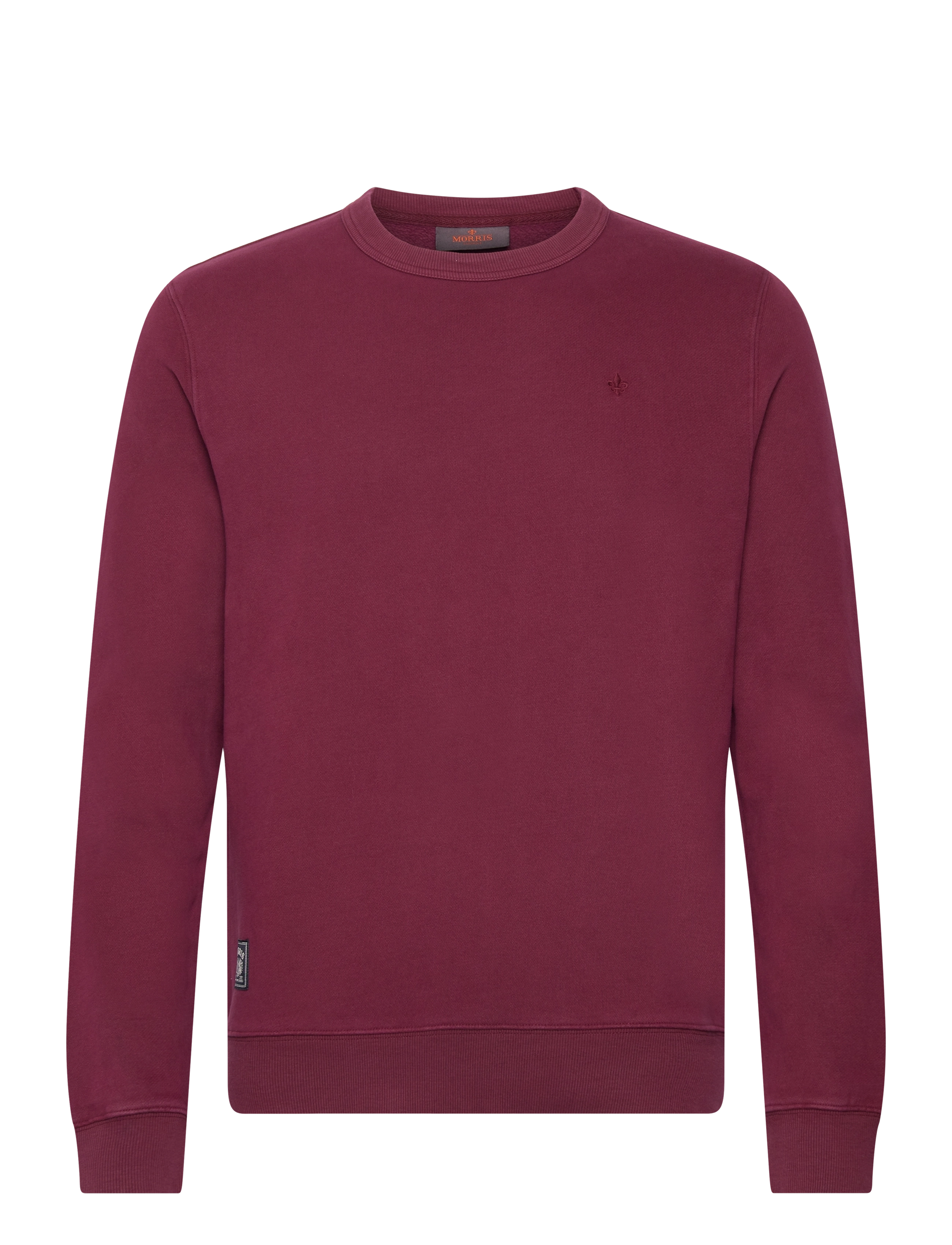 Morris Brandon Lily Washed Sweatshirt - Sweatshirts - WINE RED / red