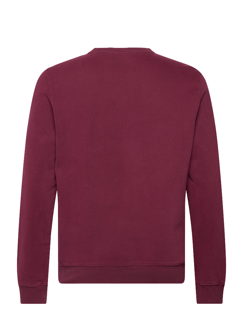 Morris - Brandon Lily Washed Sweatshirt - shop efter anledning - wine red - 1