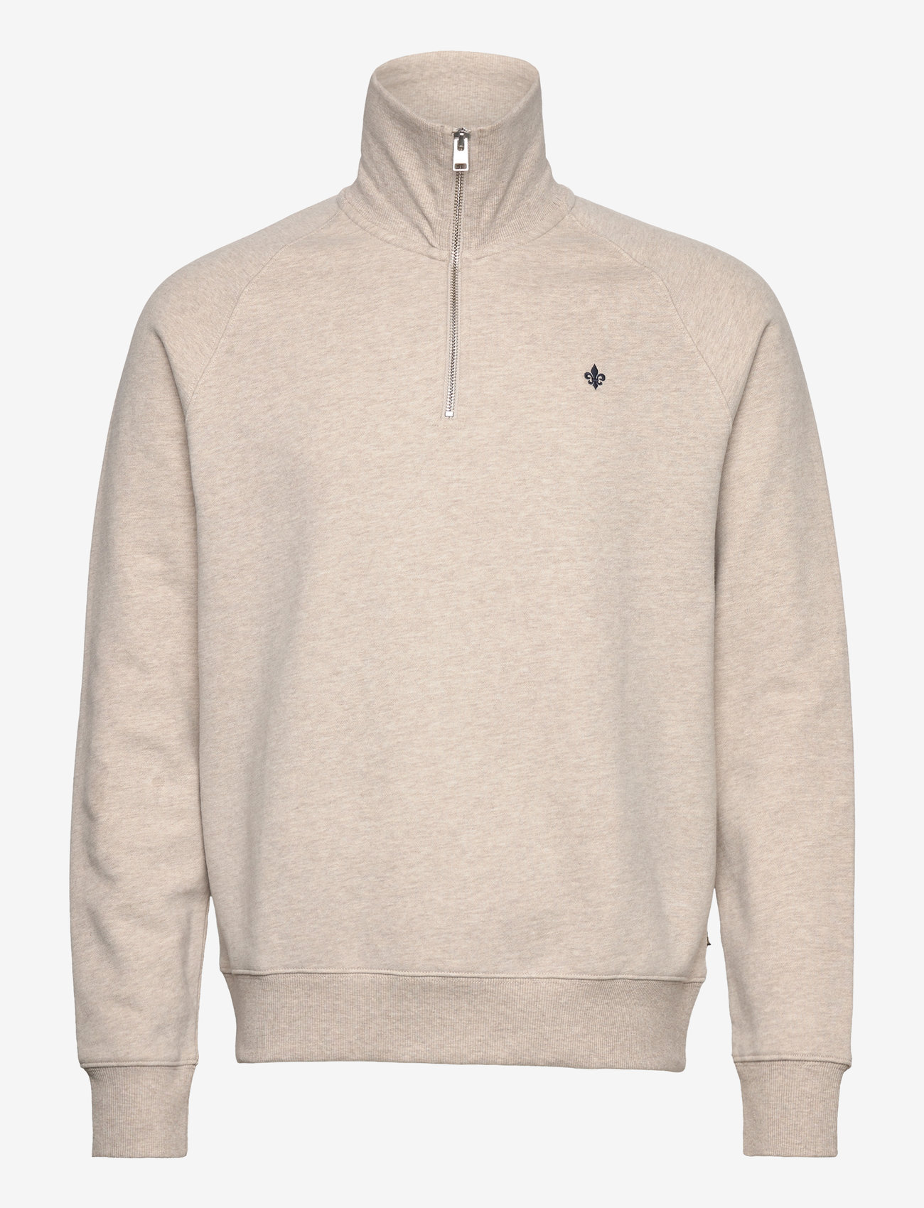 Morris - Maryon Half Zip Sweatshirt - nach anlass kaufen - khaki - 0