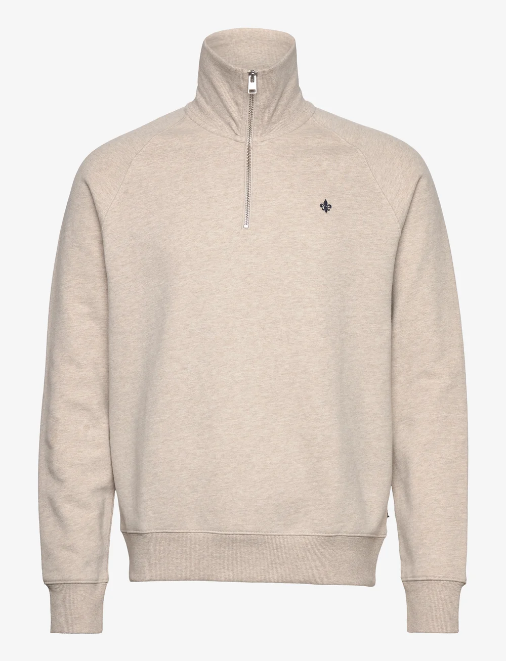 Morris - Maryon Half Zip Sweatshirt - nach anlass kaufen - khaki - 0