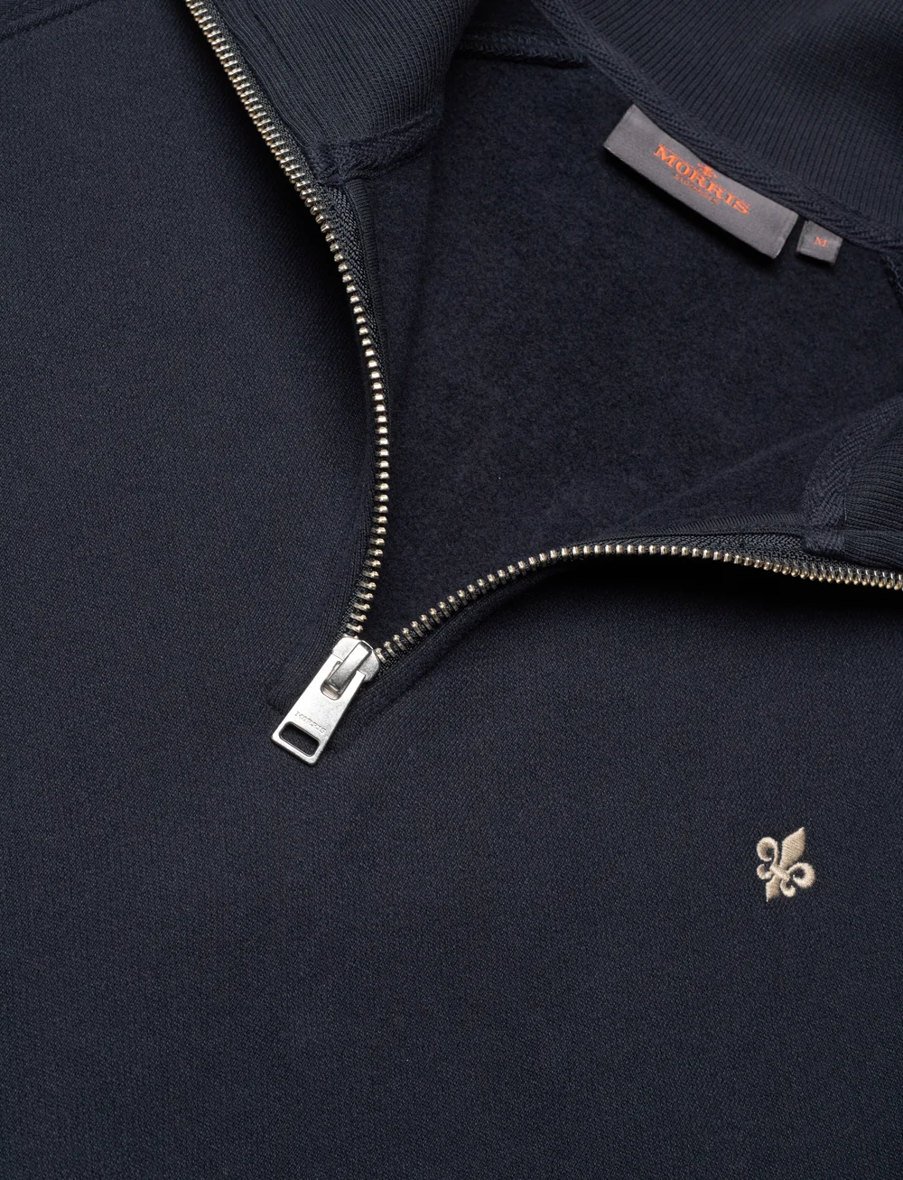 Morris - Maryon Half Zip Sweatshirt - nach anlass kaufen - old blue - 2